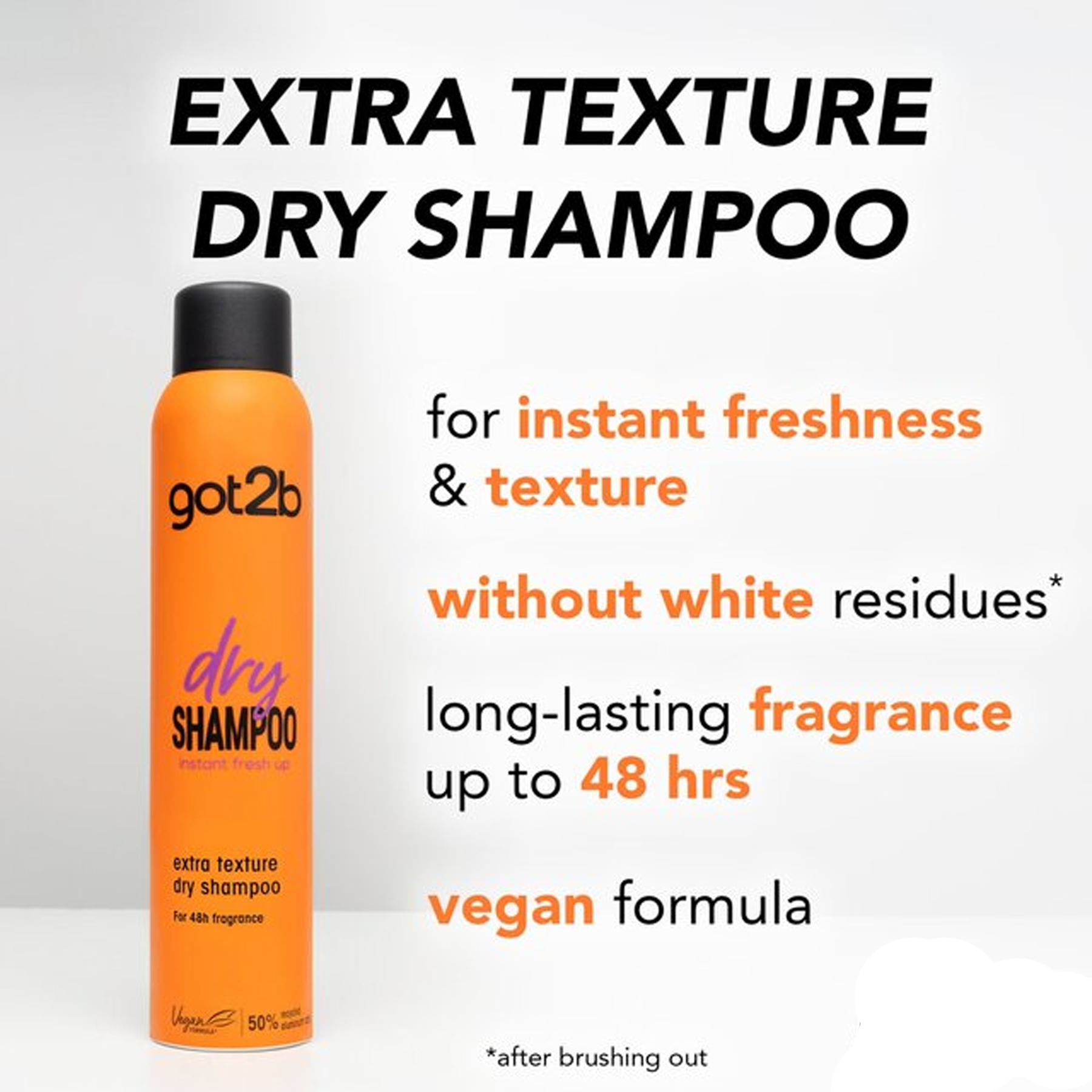 Key Benefits of Got2b Dry Shampoo Extra Texture Grapefruit and Amber