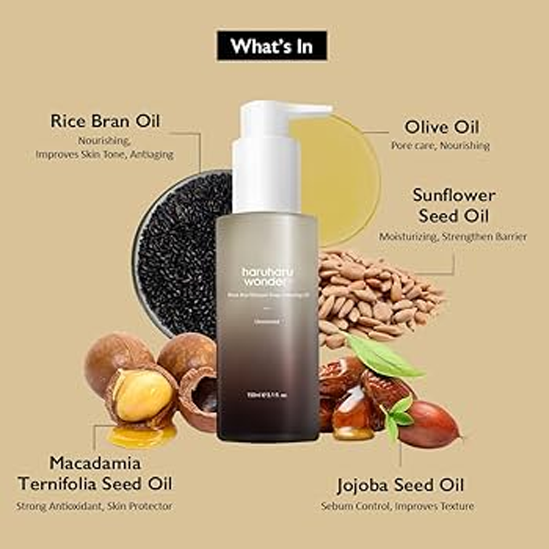 The Key Benefits of Haruharu Wonder Black Rice Moisture Deep Cleansing Oil