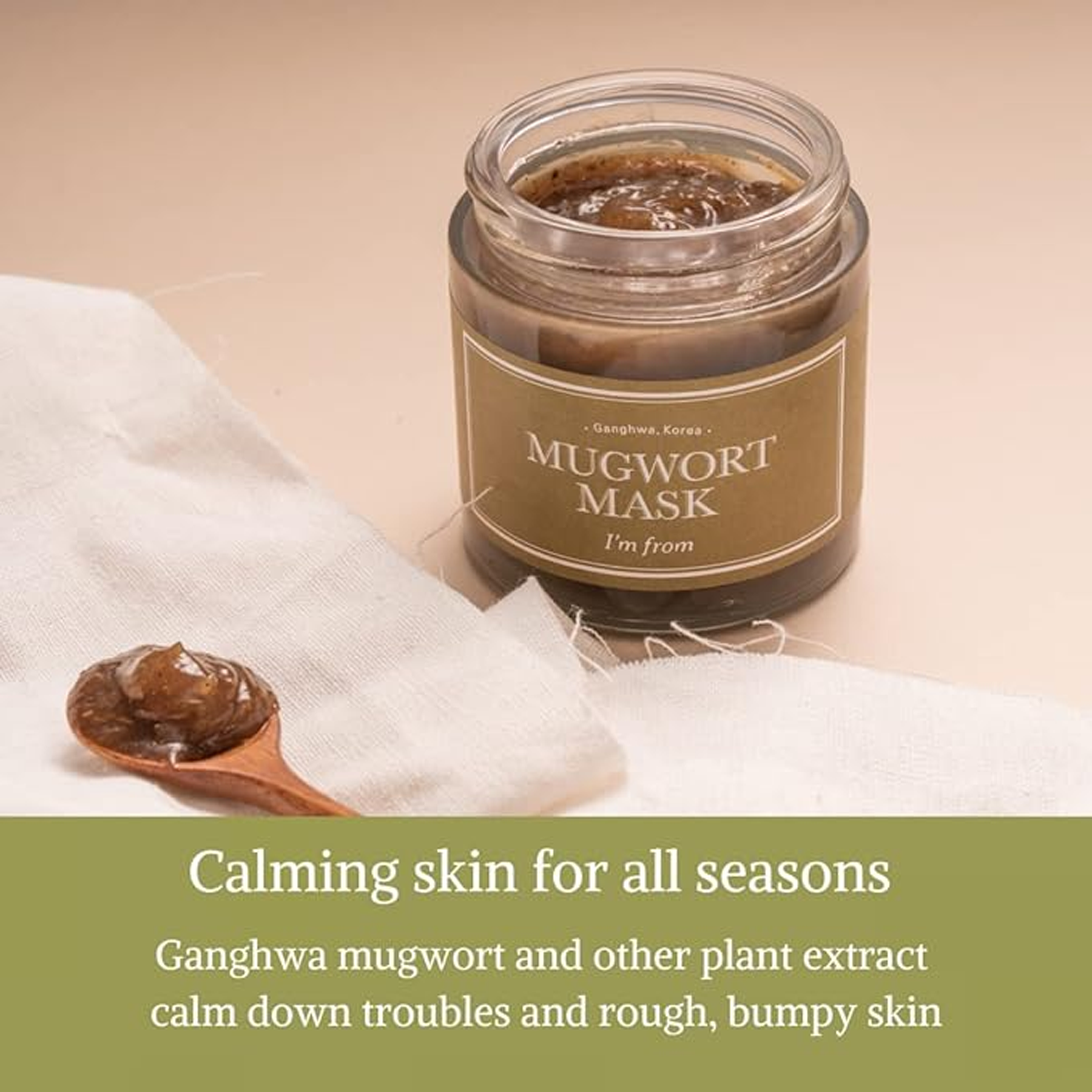 Key Benefits of I'm From Mugwort Mask