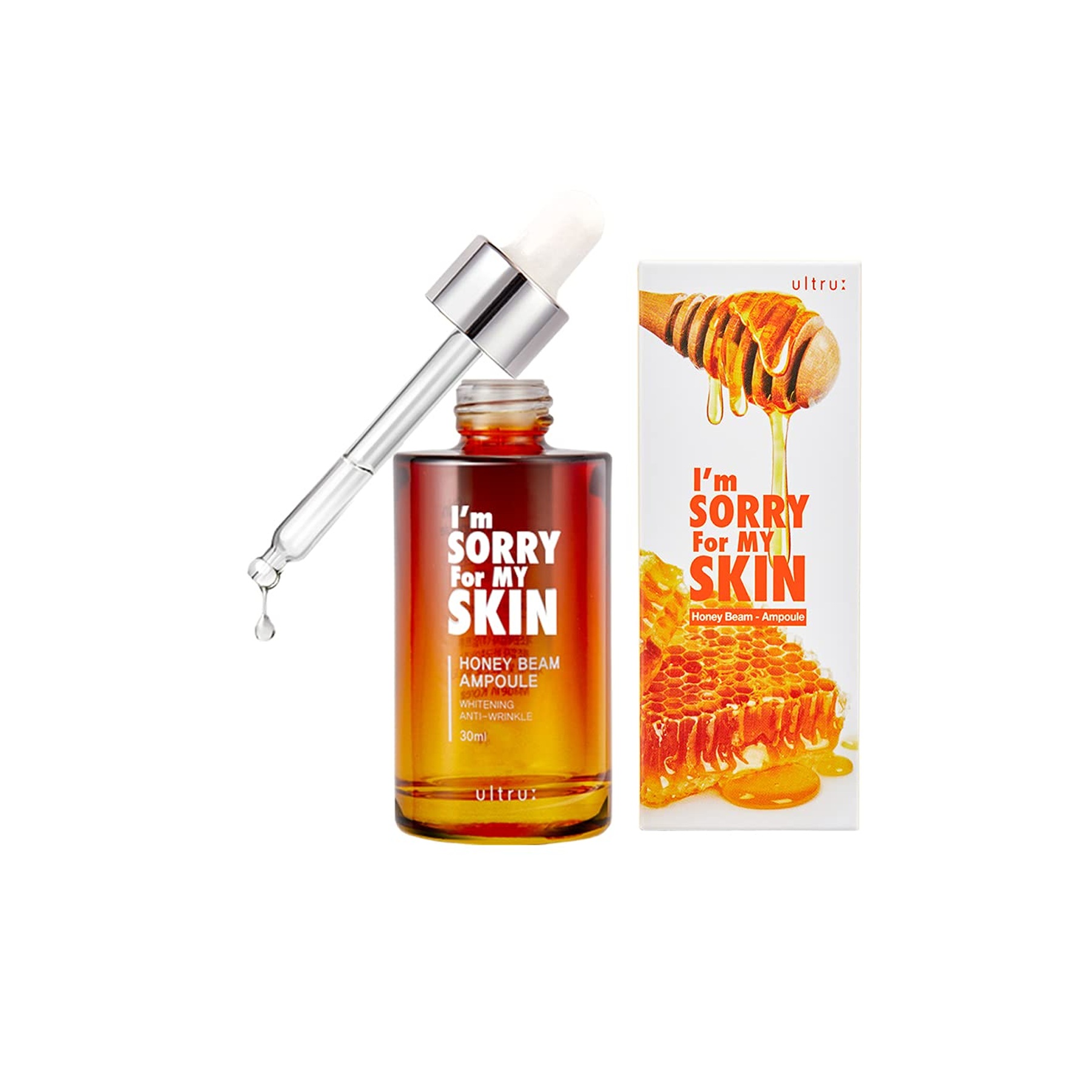The product of I’m Sorry For My Skin Honey Beam Ampoule