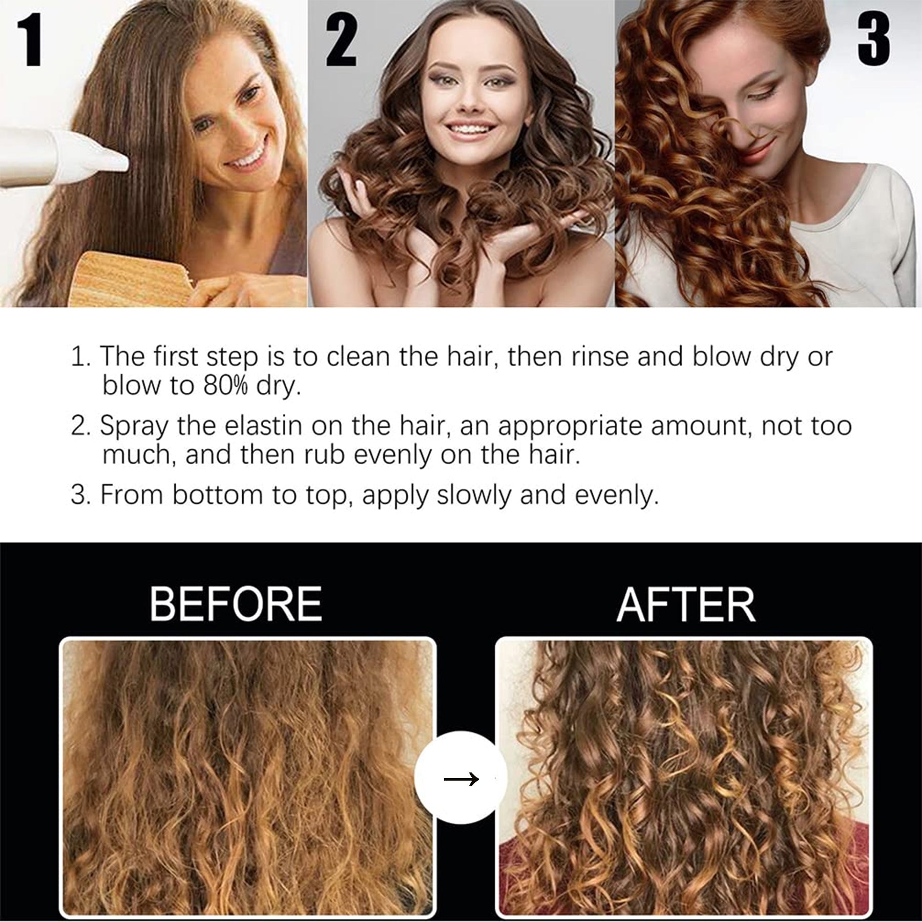 Jaysuing Fluffy Volumizing Hair Spray - 100ml