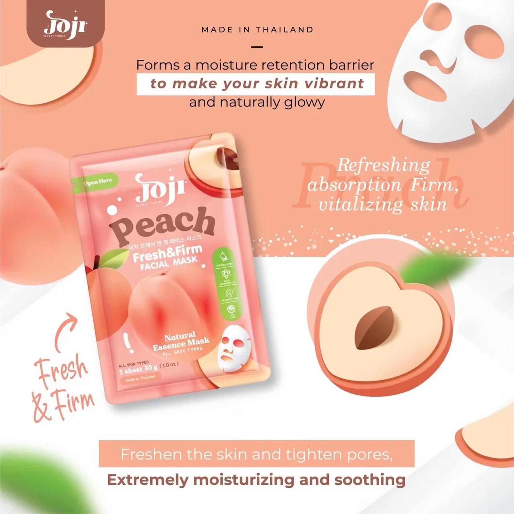 The Product of Joji Natural Essence Face Mask