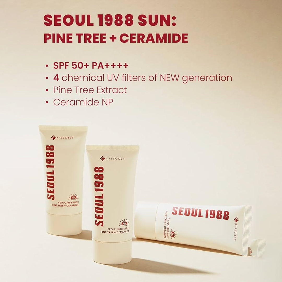 Advantages of using K-Secret Seoul 1988 Sun : Pine Tree + Ceramide 