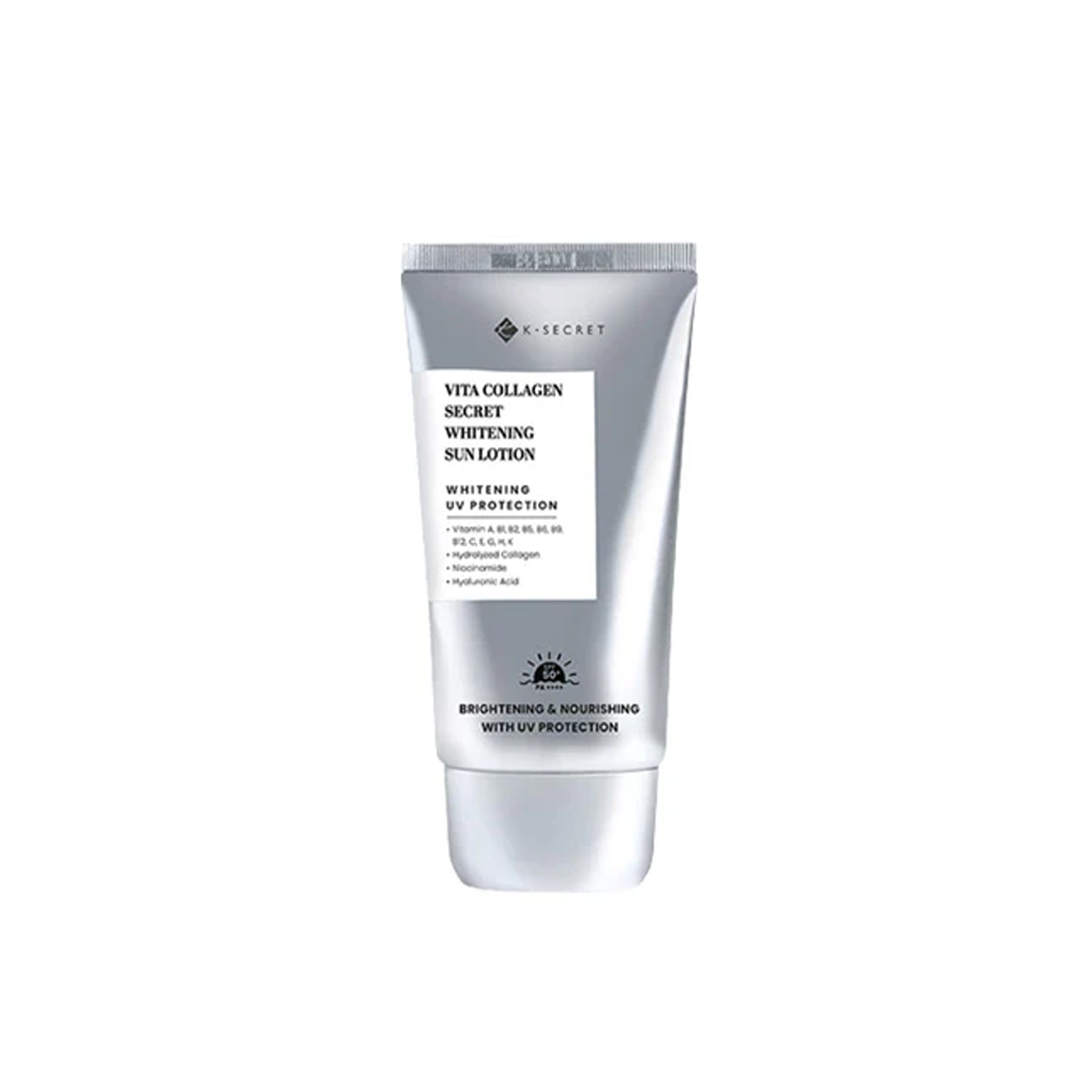 The product of K-Secret Vita Collagen Secret Whitening Sun Lotion