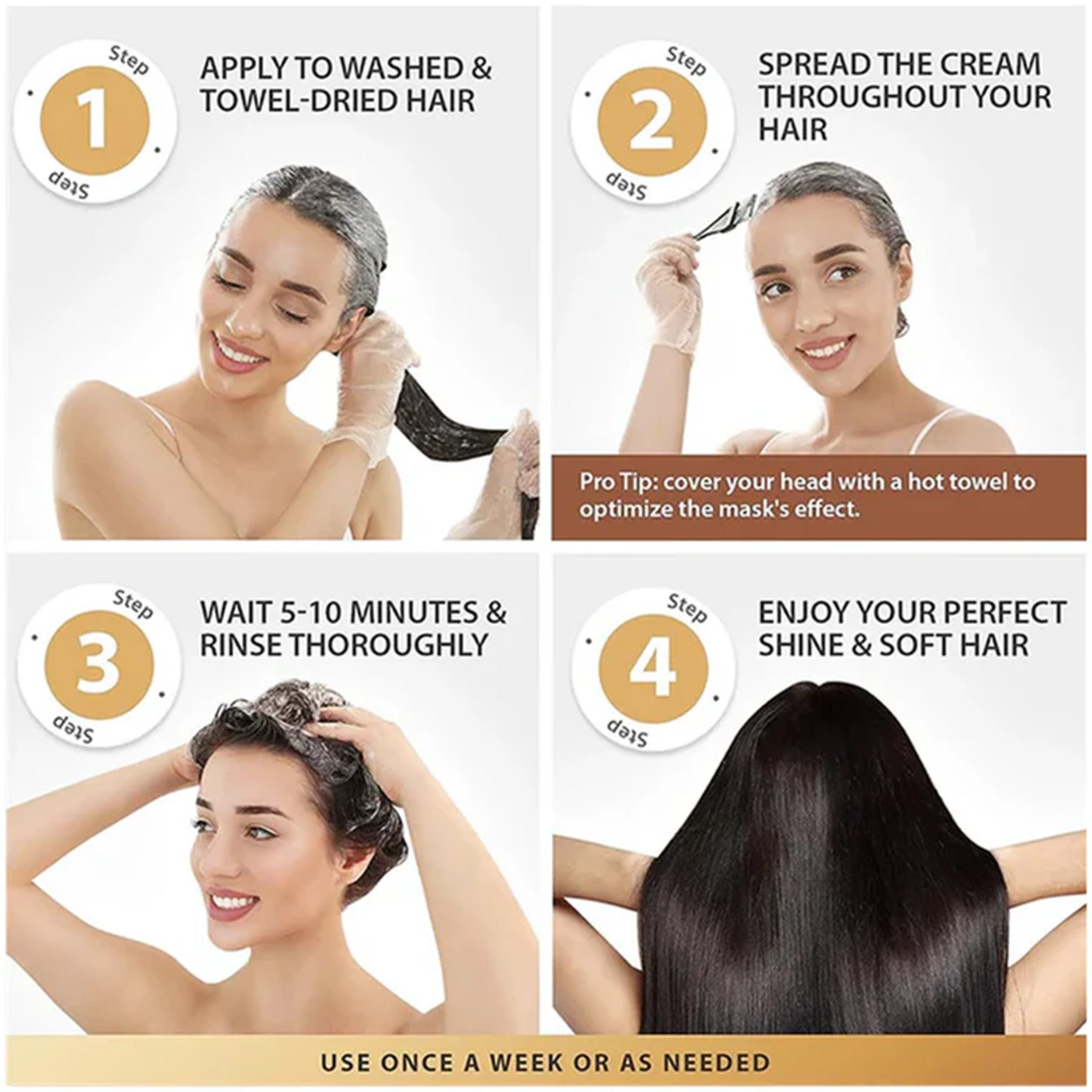 Karseell Collagen  Deep Repair Conditioning Argan Oil Collagen Hair Mask - 500ml