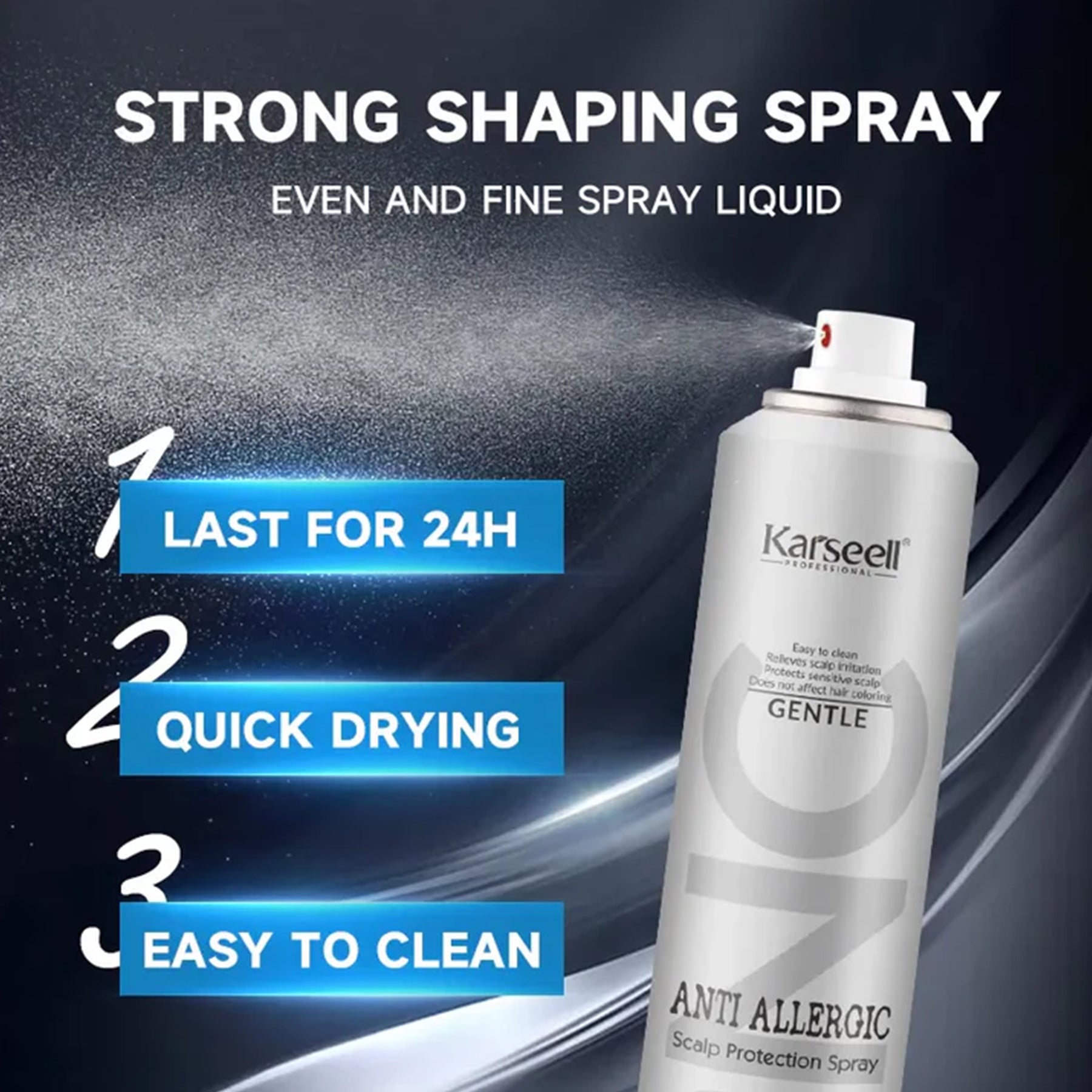 The Key Benefits Karseell BNC Anti Allergic Scalp Protection Spray