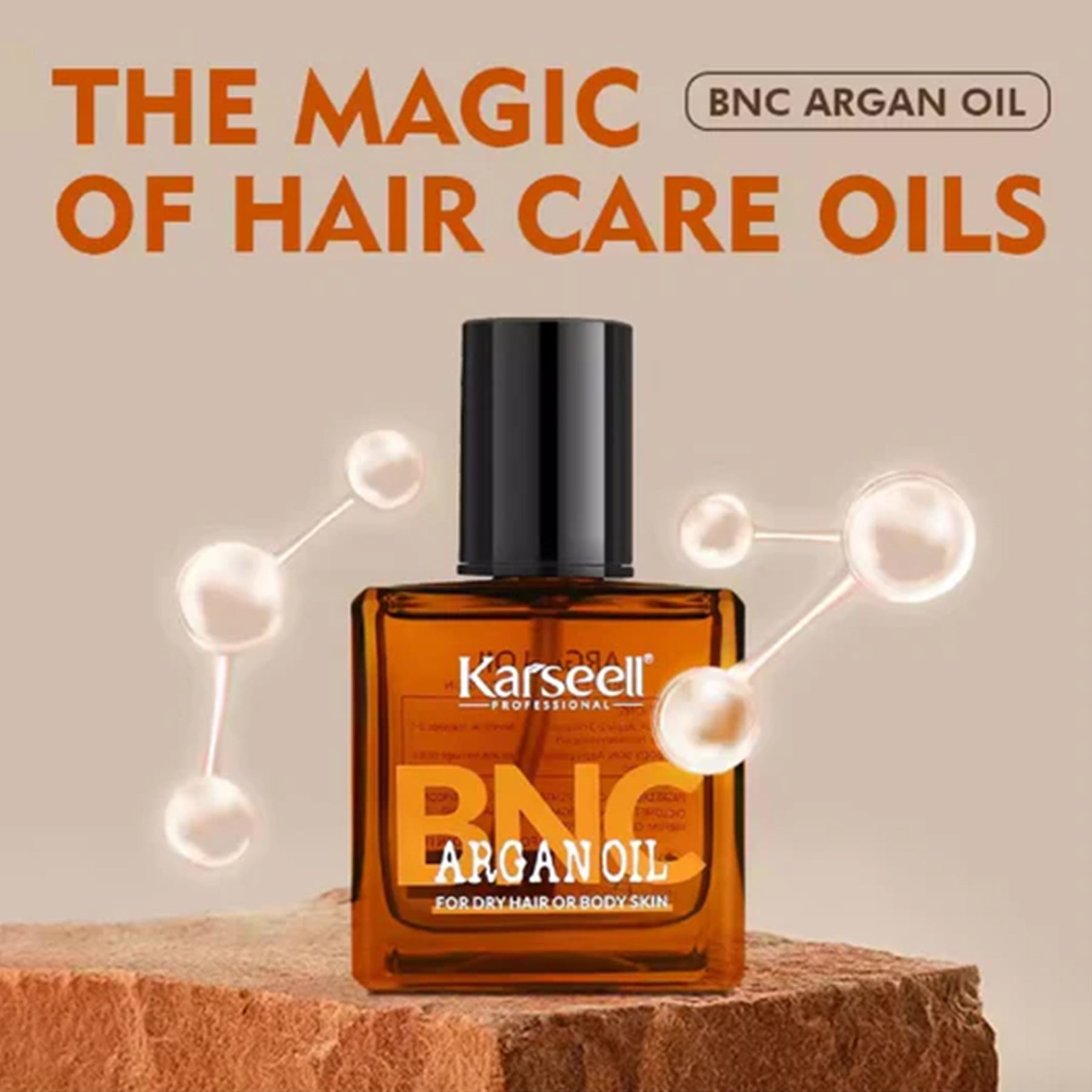 Karseell BNC Argan Oil for Dry Hair or Body Skin is good for all skin types