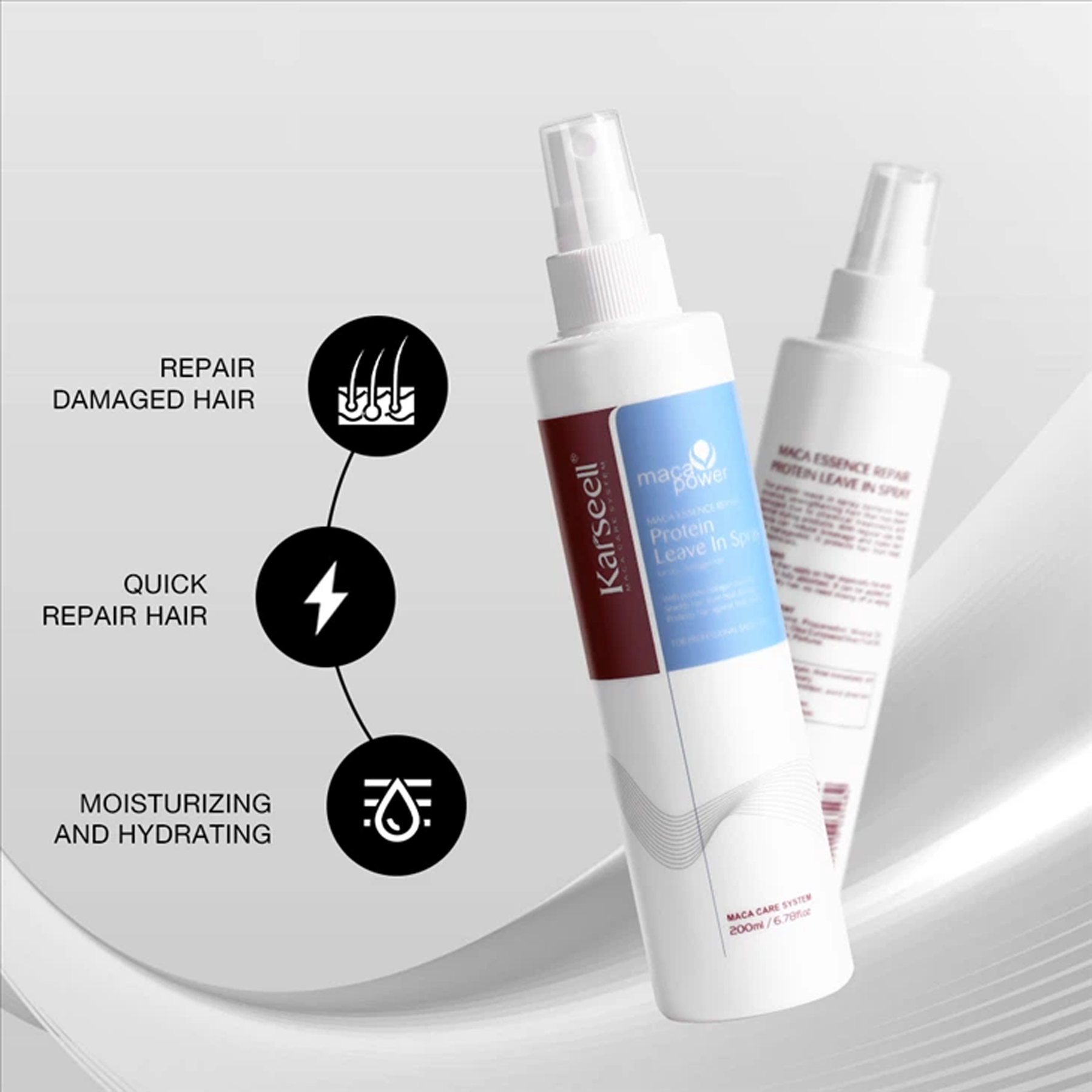The Key Benefits of Karseell Maca Power Essence Leave in Spray