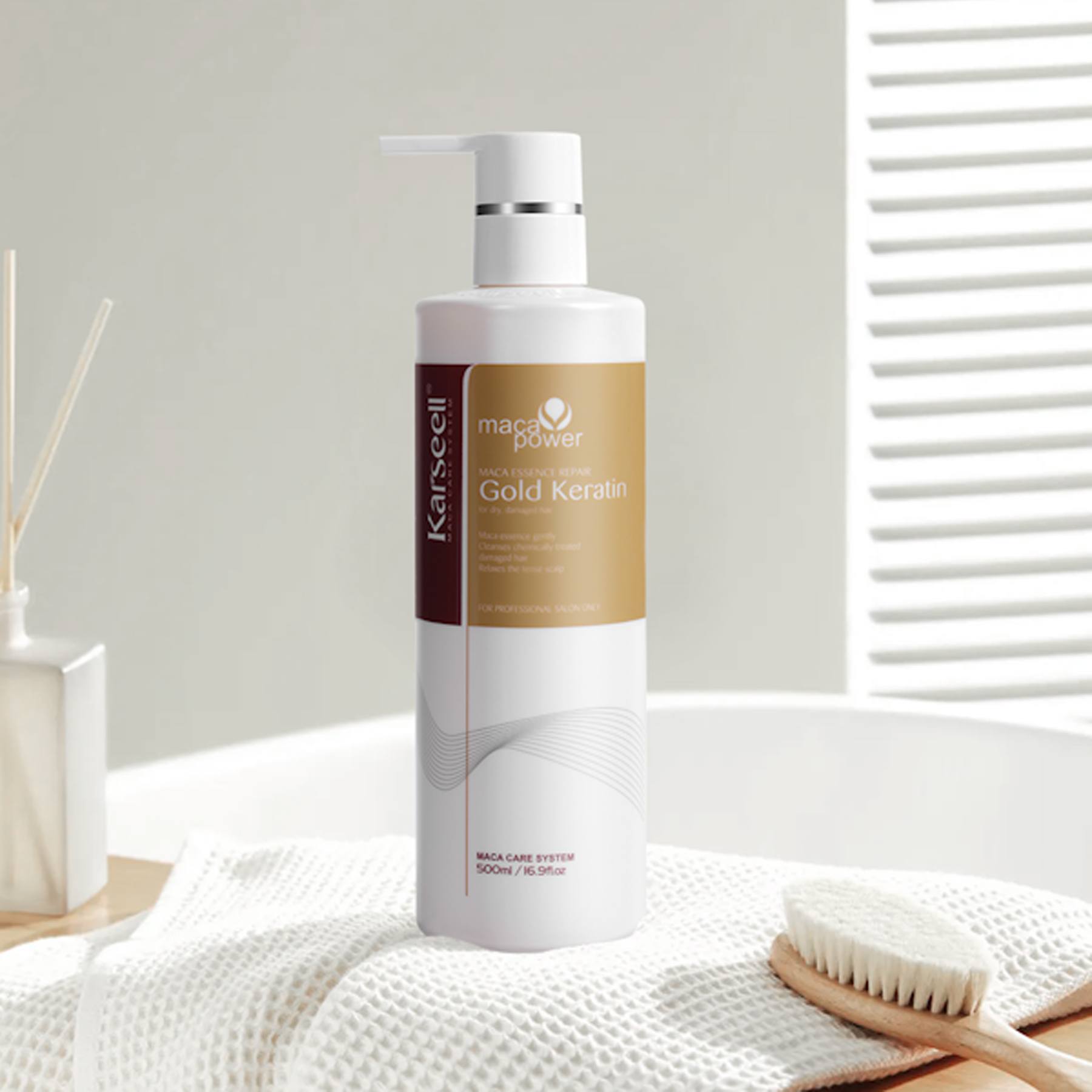 Karseell Maca Power Gold Keratin Treatment available on Qasr Jamal Store