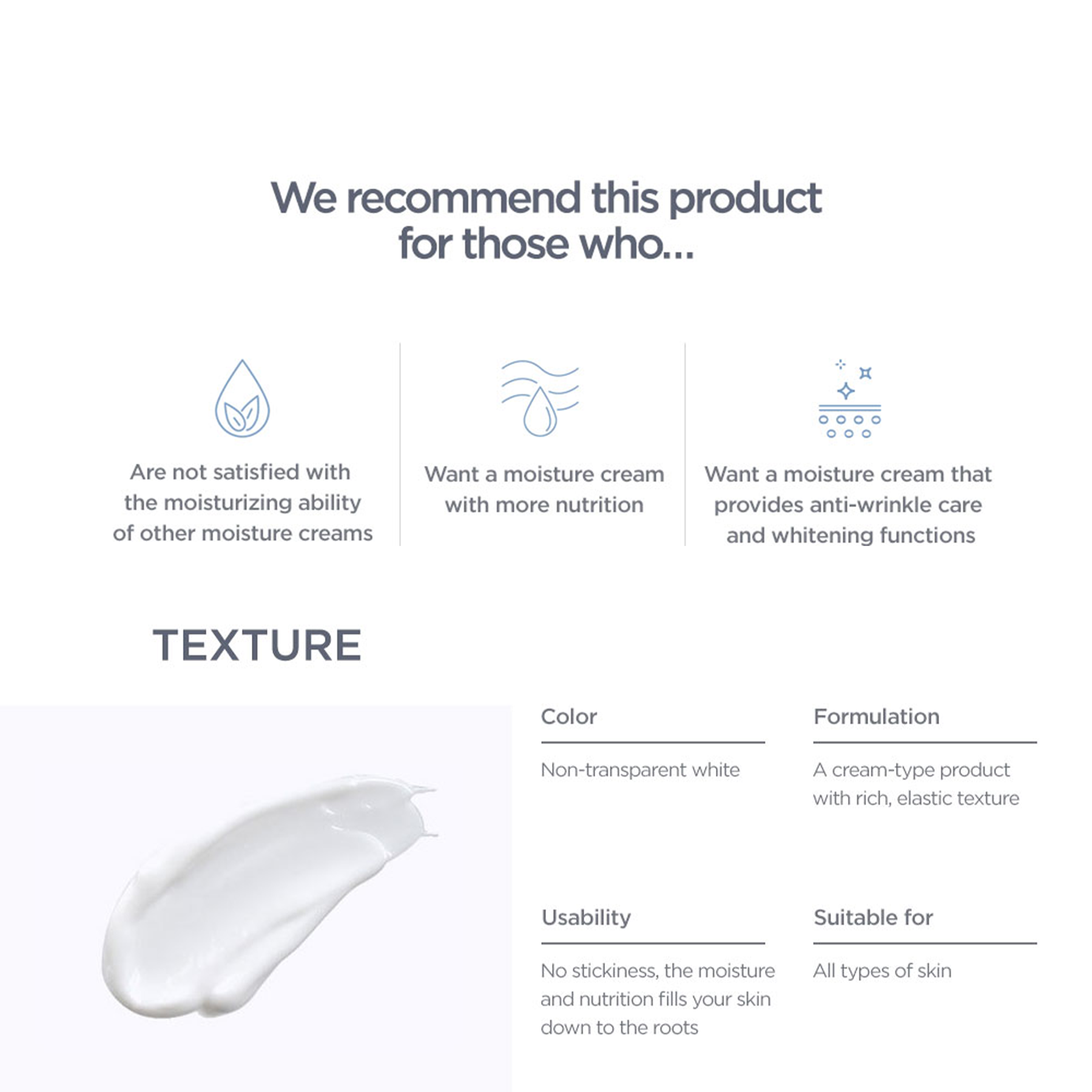 Klavuu Blue Pearlsation Marine Aqua Enriched Cream - 50ml