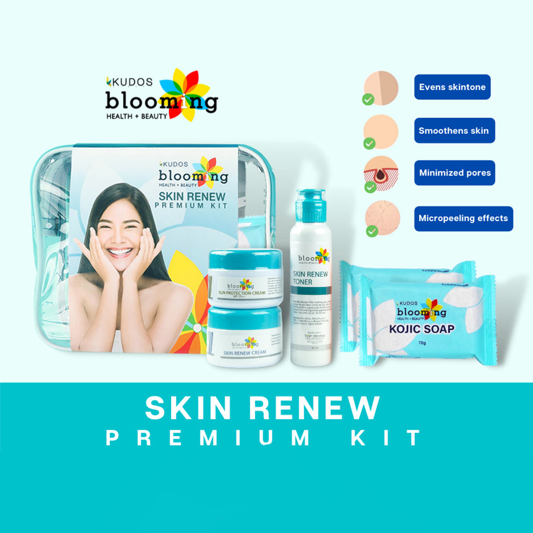 Kudos Blooming Skin Renew Premium Kit
