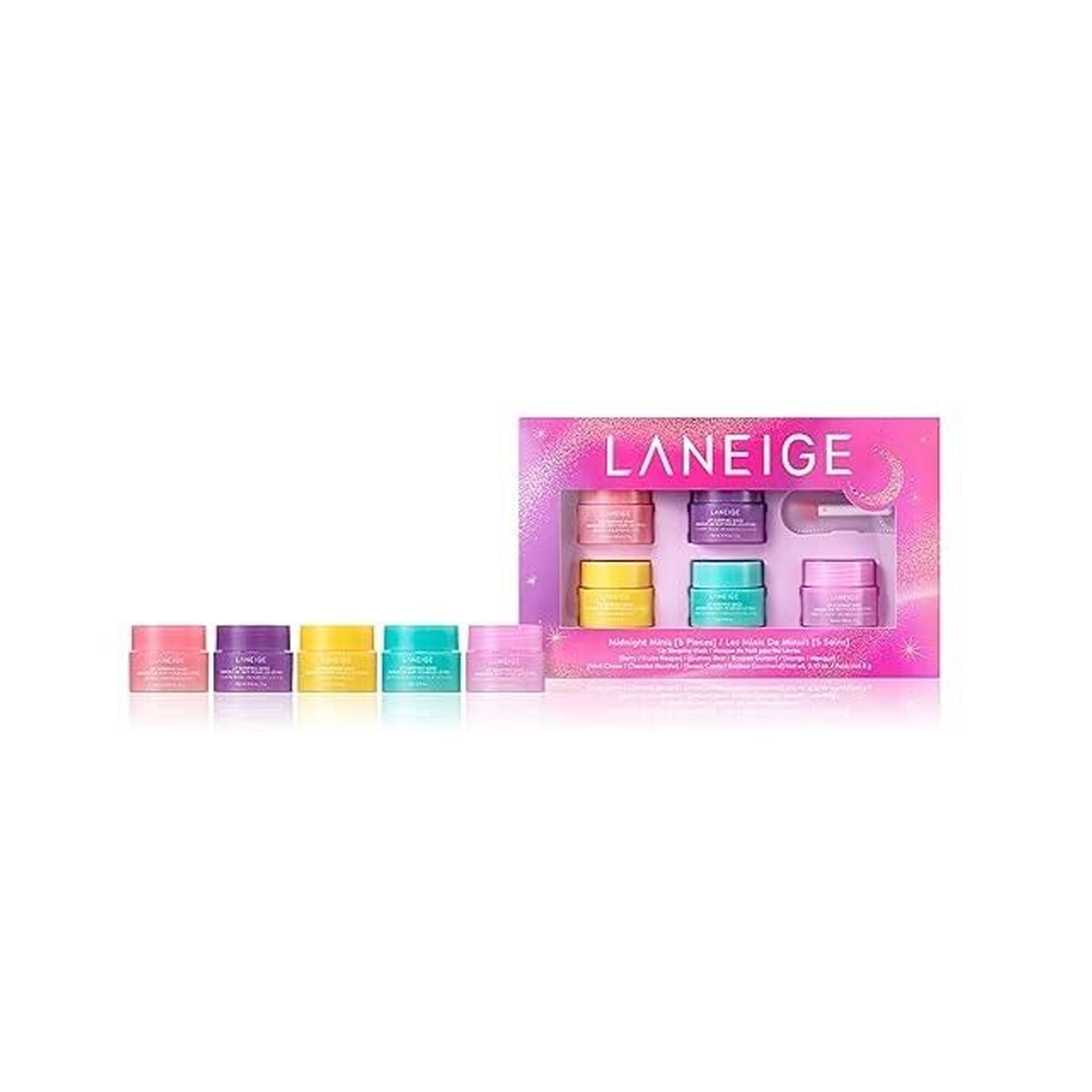 A Set of Laneige Midnight Minis Lip Sleeping Mask