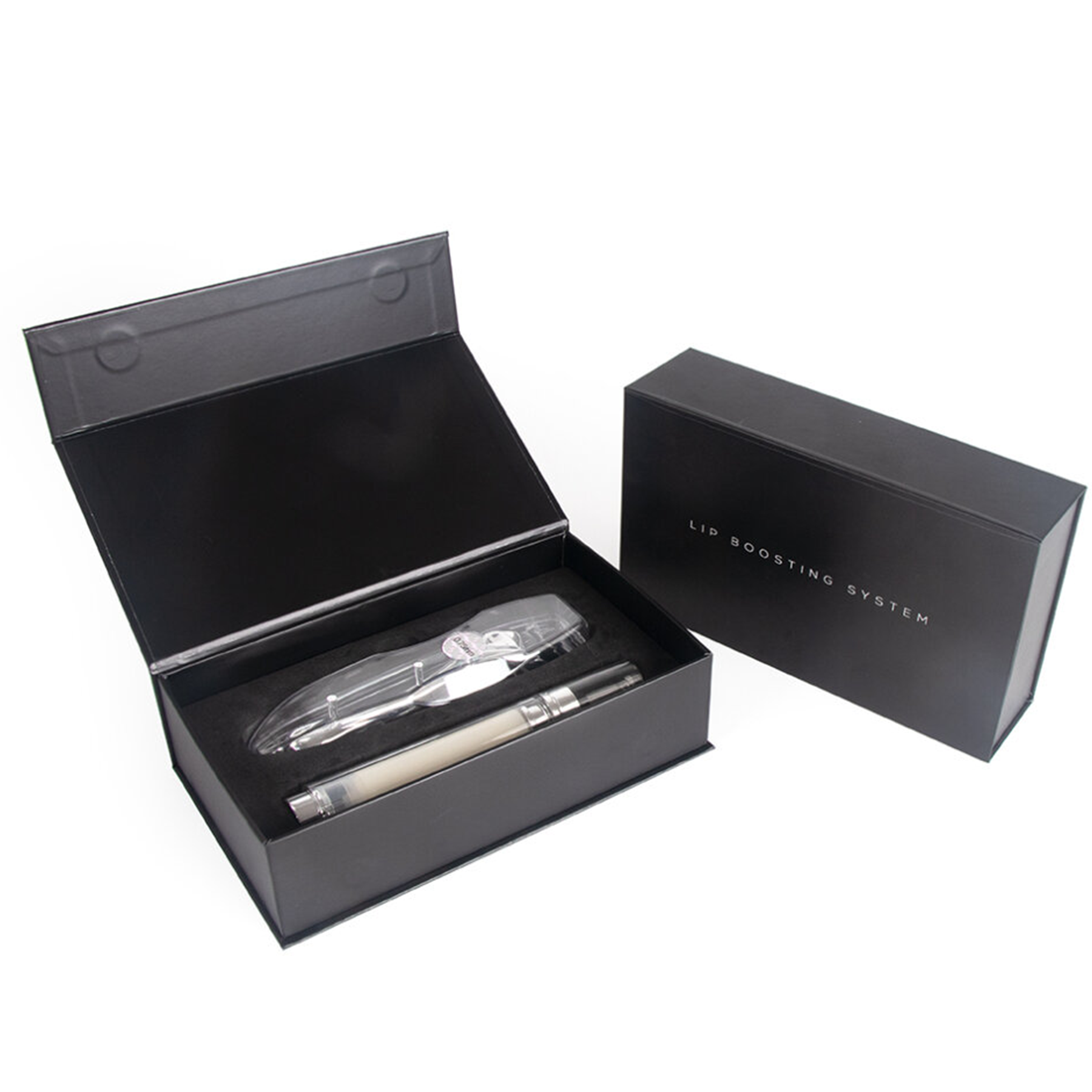 Lip Booster Serum, Microneedle Roller System Kit
