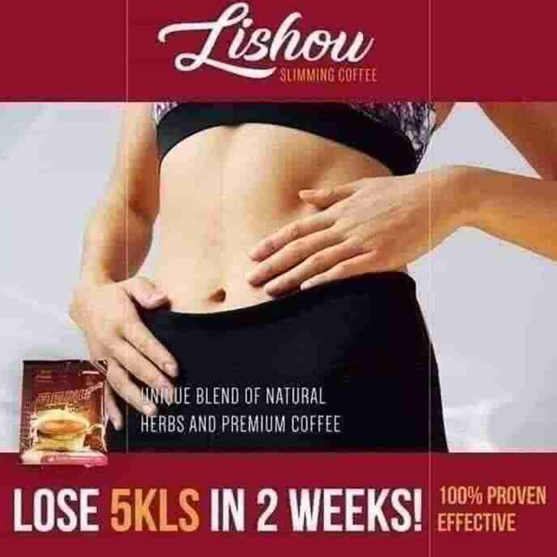Lishou Slimming Coffee Authentic - 10Bags