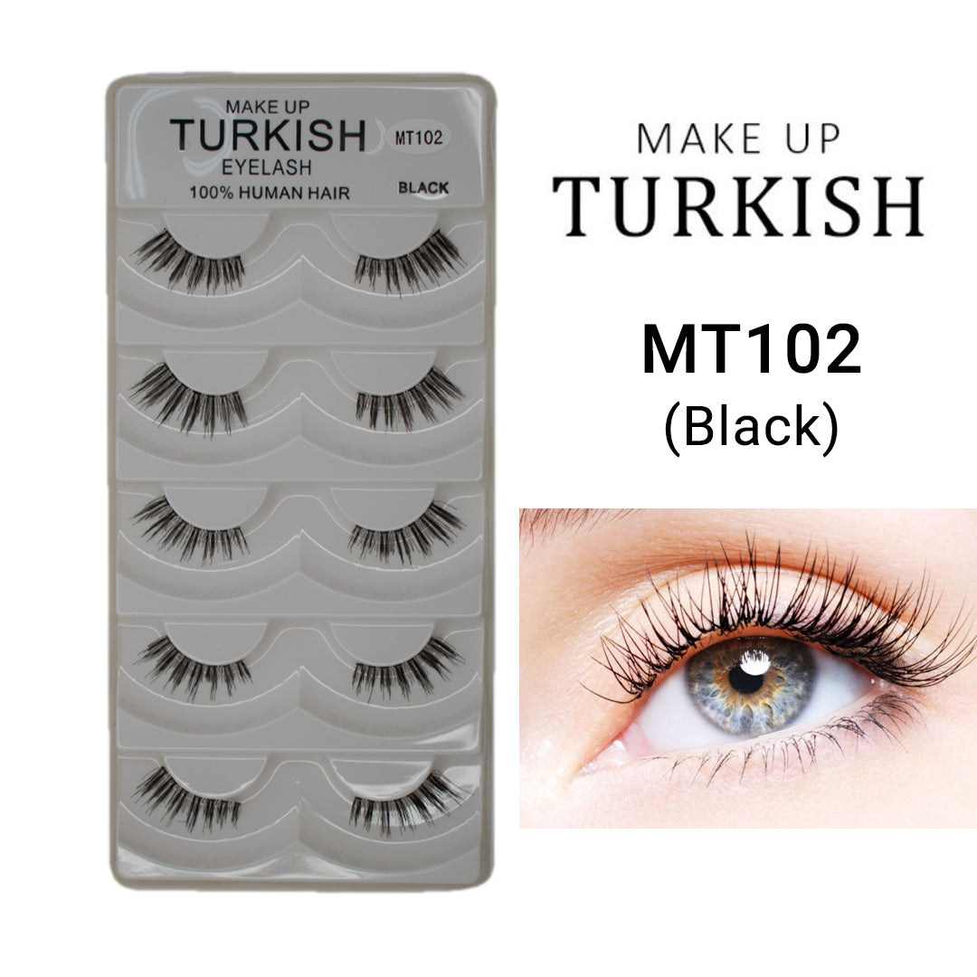 Makeup Turkish Eyelash - 100% human hair lashes inspired by Turkish eyelash makeup. 