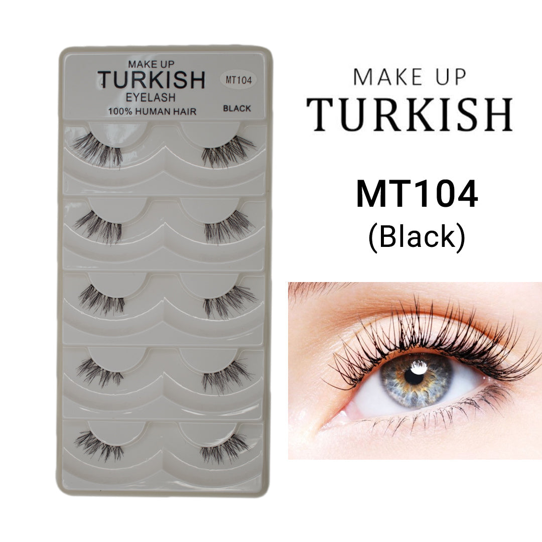 Makeup Turkish Eyelash - 100% human hair lashes inspired by Turkish eyelash makeup. 