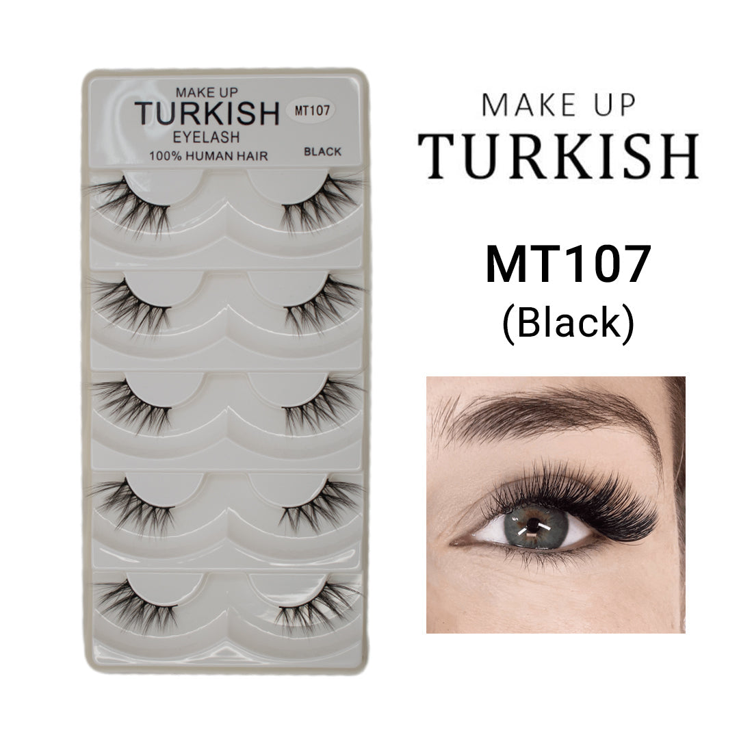 Makeup Turkish Eyelash - 100% human hair lashes inspired by Turkish eyelash makeup. 