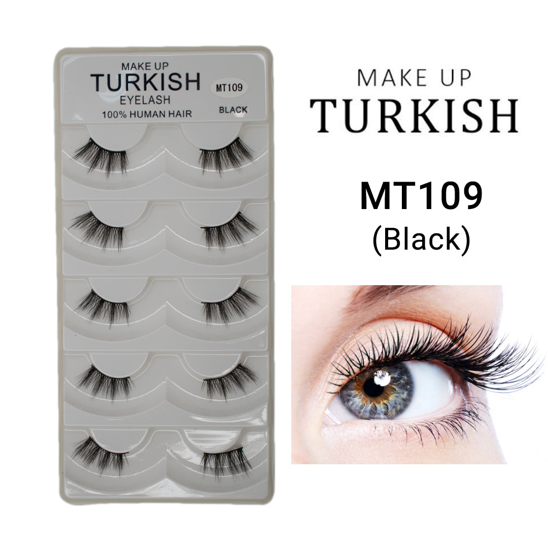 Makeup Turkish Eyelash - 100% human hair lashes inspired by Turkish eyelash makeup. 