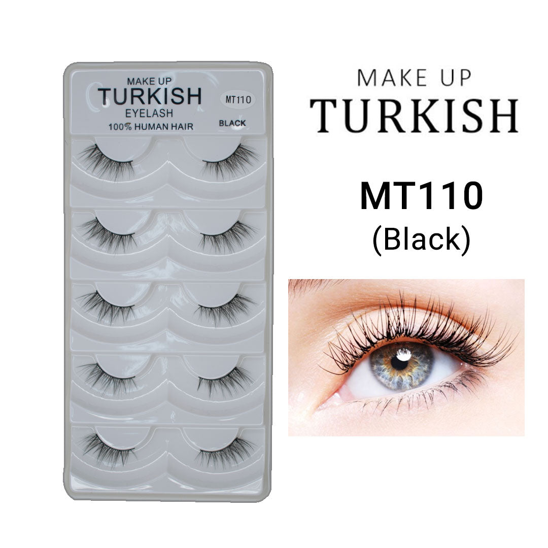 Makeup Turkish Eyelash - 100% human hair lashes inspired by Turkish eyelash makeup. 