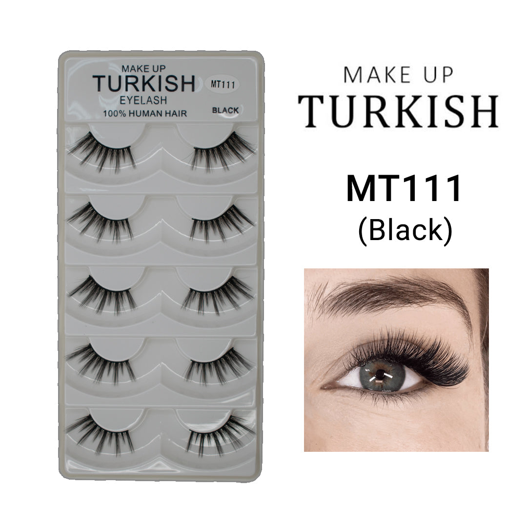 Makeup Turkish Eyelash - 100% human hair lashes inspired by Turkish eyelash makeup. 