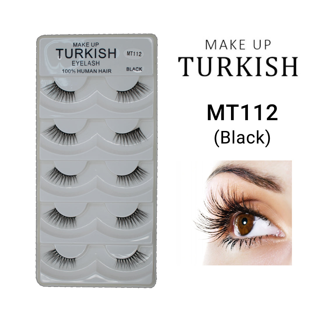 Makeup Turkish Eyelash - 100% human hair lashes inspired by Turkish eyelash makeup. 