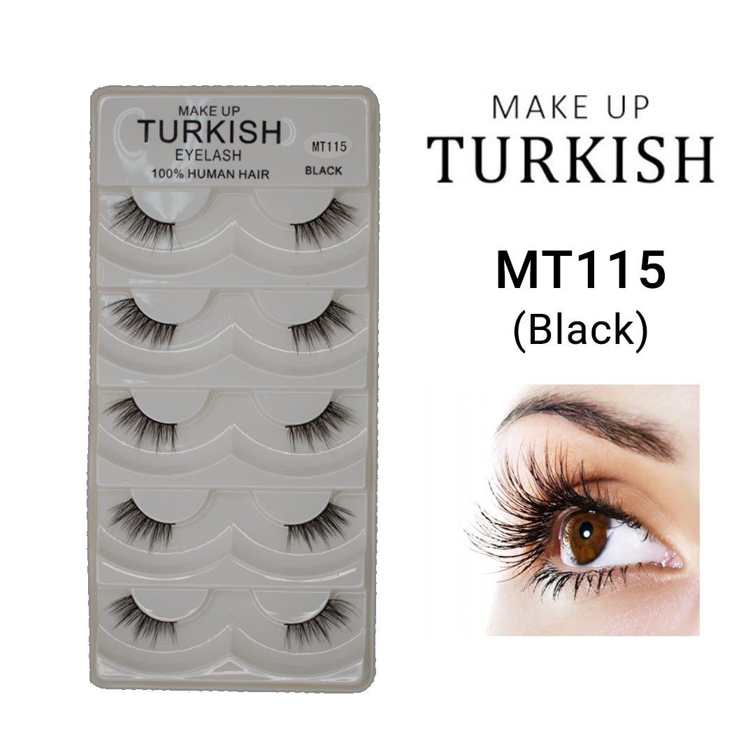 Makeup Turkish Eyelash - 100% human hair lashes inspired by Turkish eyelash makeup. 