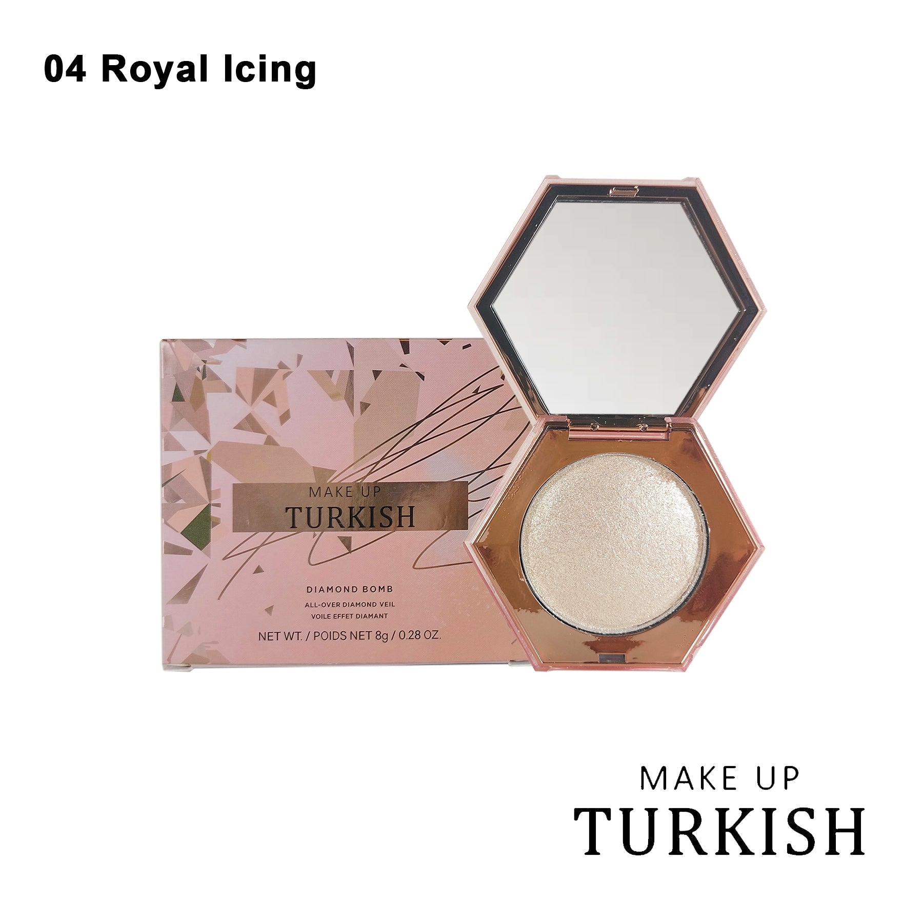 Royal Icing Varient of Makeup Turkish Highlighter