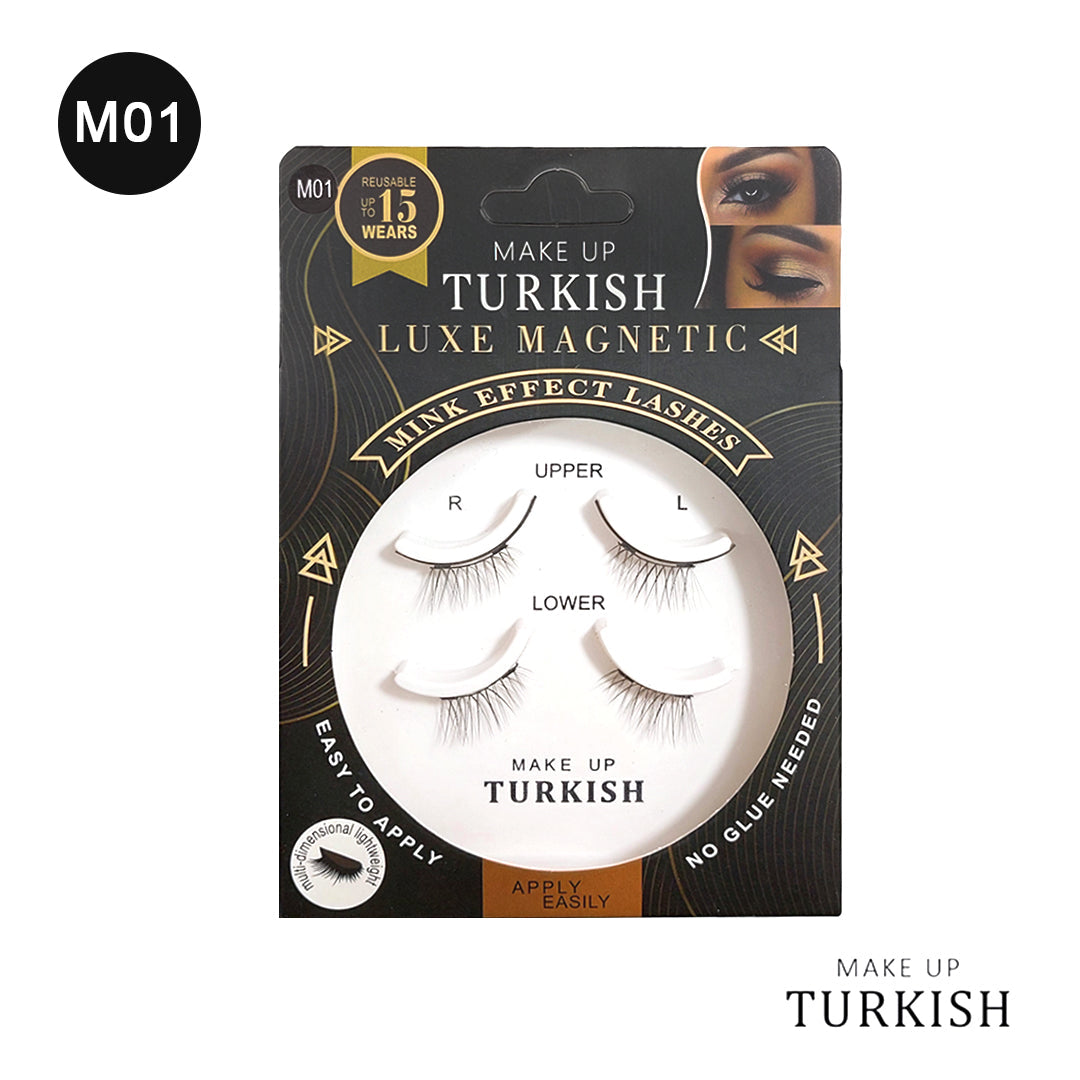 The Luxe Magnetic of Makeup Turkish Luxe Magnetic Mink Effect Eyelashes