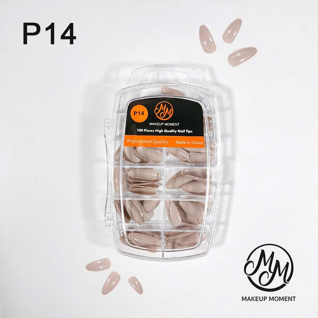 Makeup Moment Artificial Nails  (100 nails in a box )