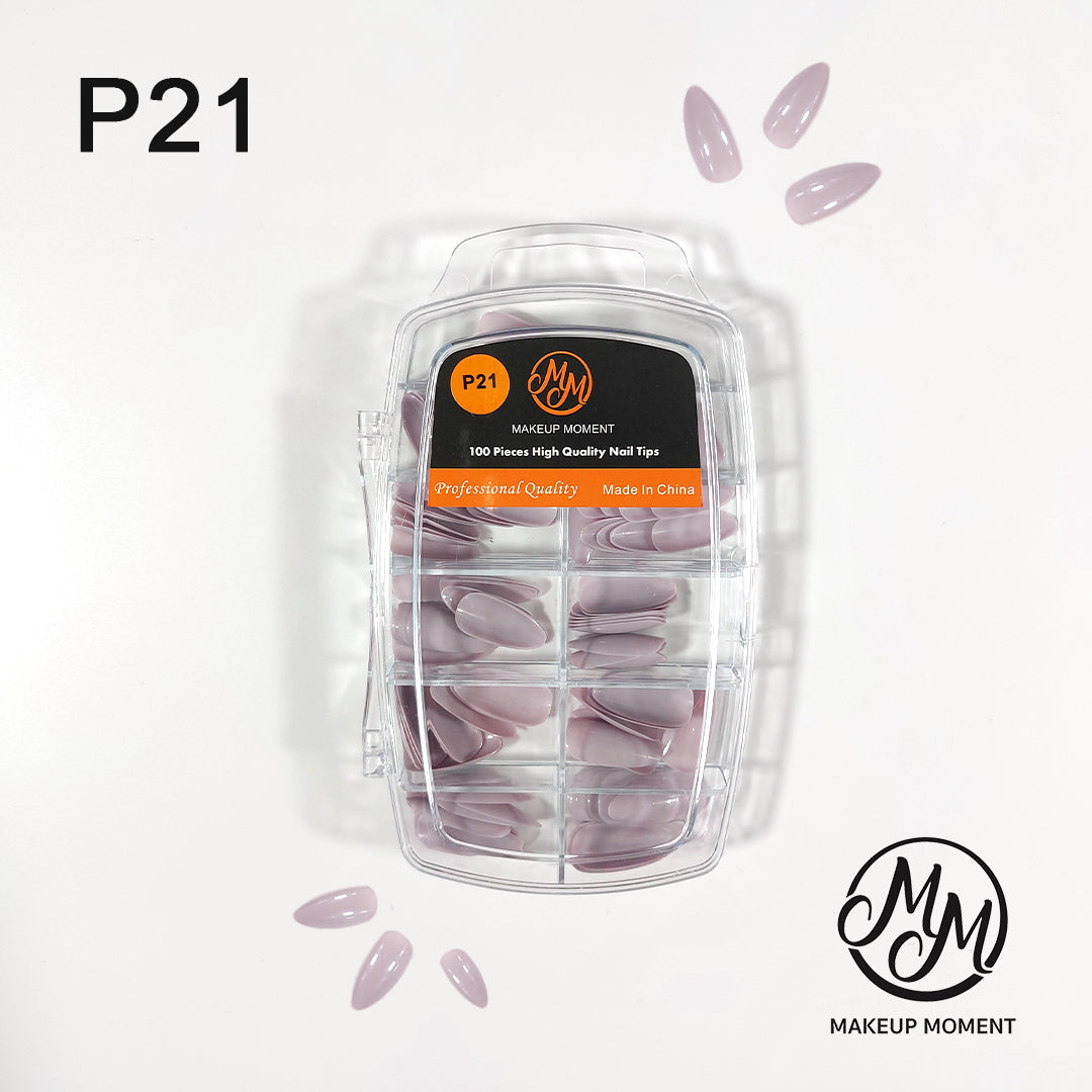 Makeup Moment Artificial Nails  (100 nails in a box )