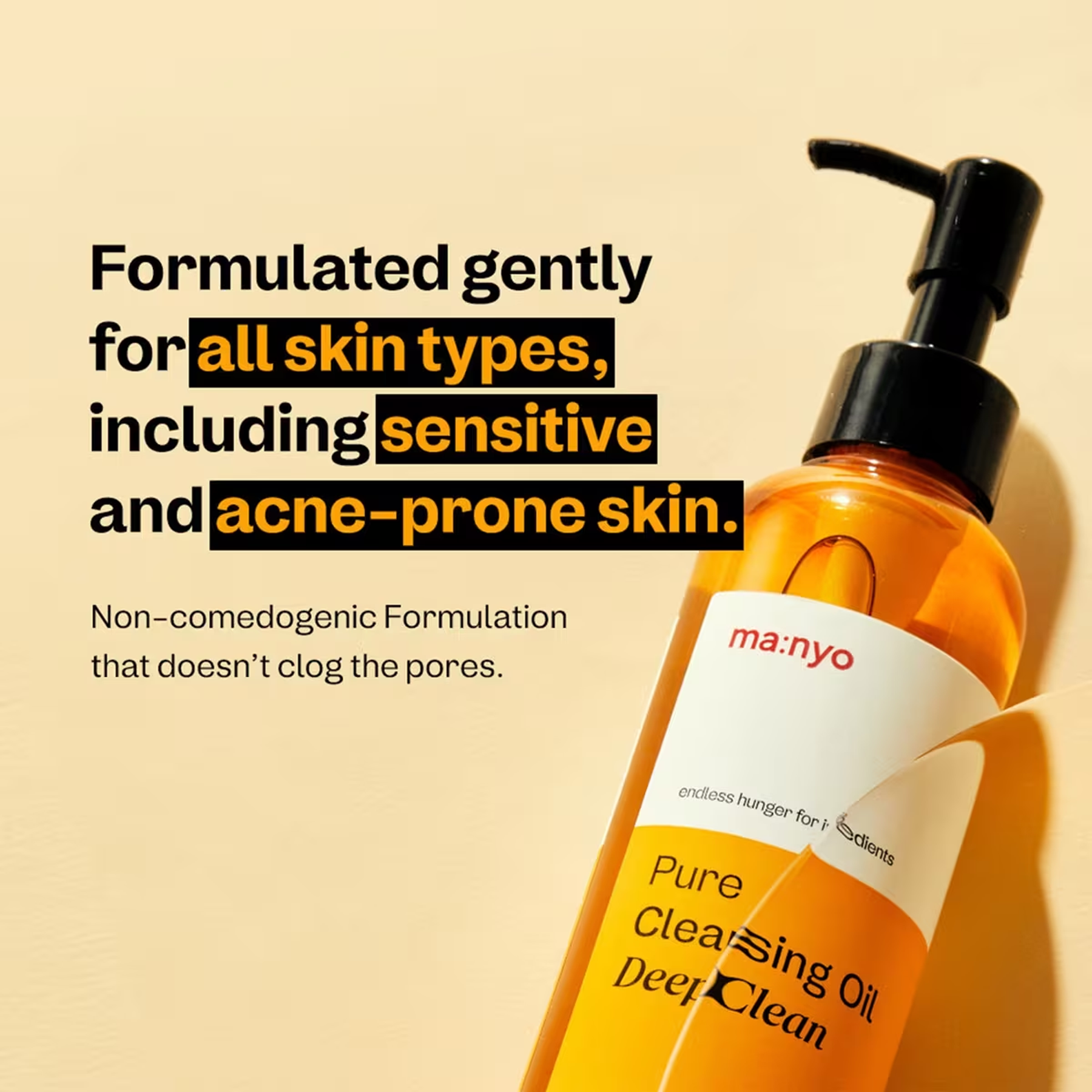 Advantages of Manyo Pure Cleansing Oil Deep Clean