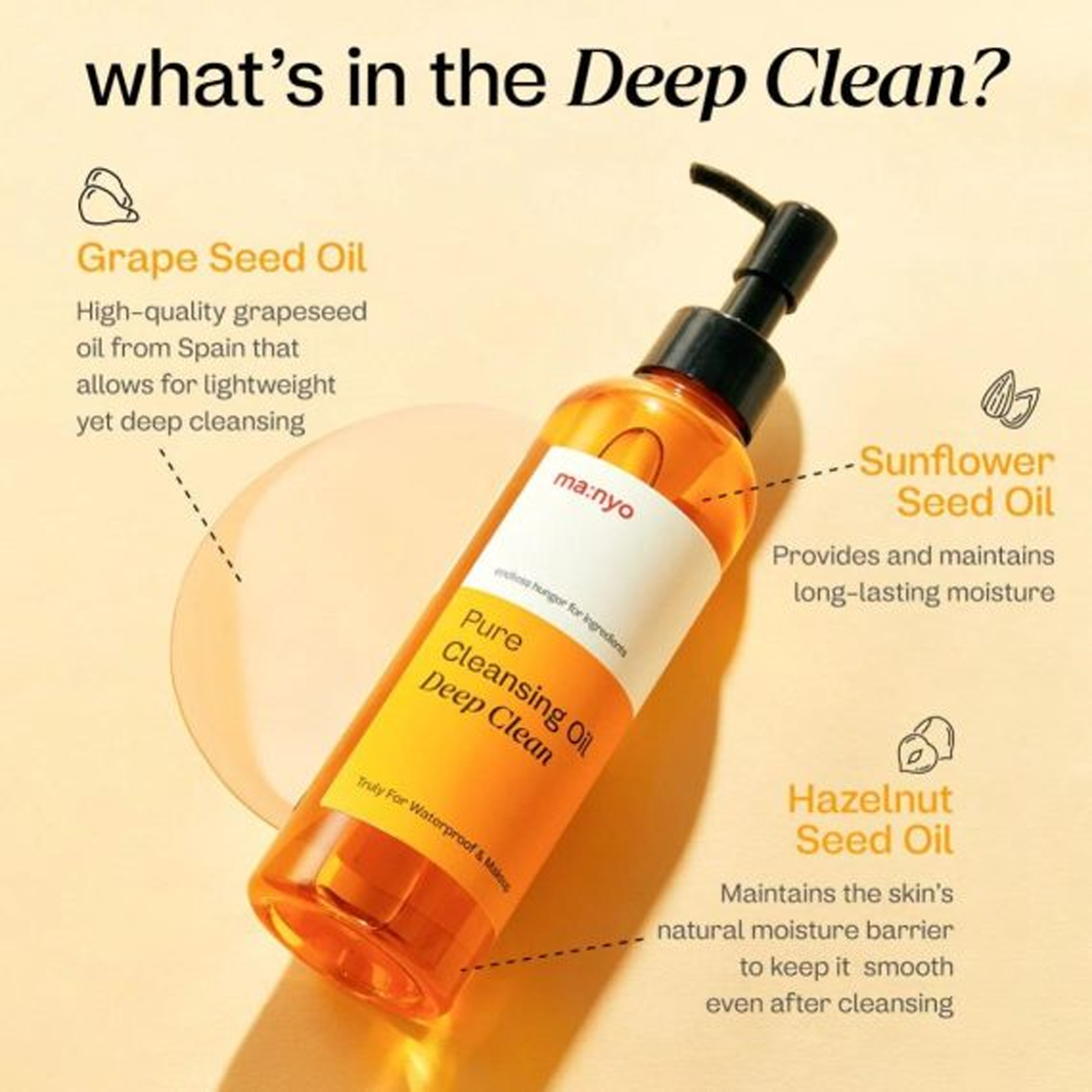 Key Benefits of Manyo Pure Cleansing Oil Deep Clean