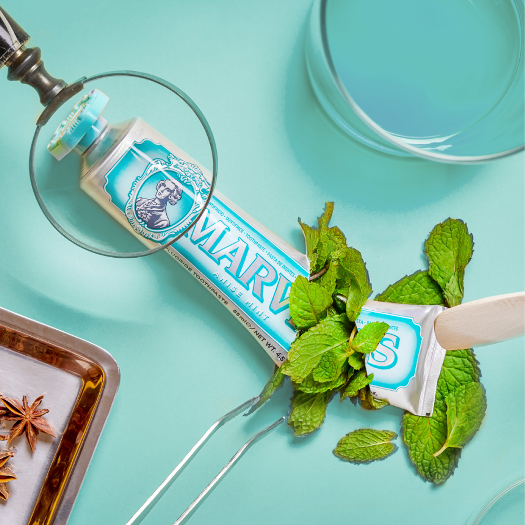 Marvis Anise Mint Toothpaste available on Qasr Jamal Store