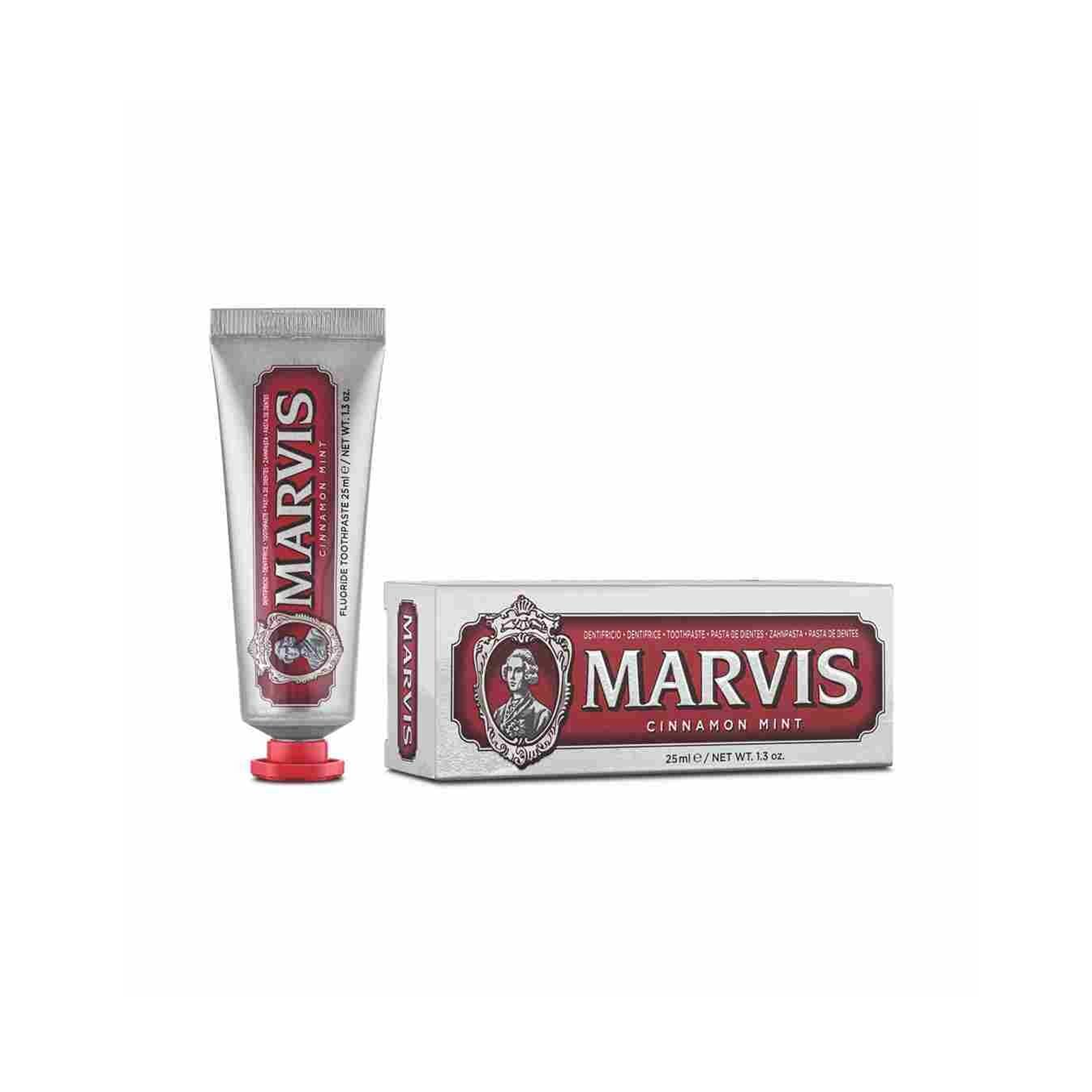 The product of Marvis Cinnamon Mint Toothpaste