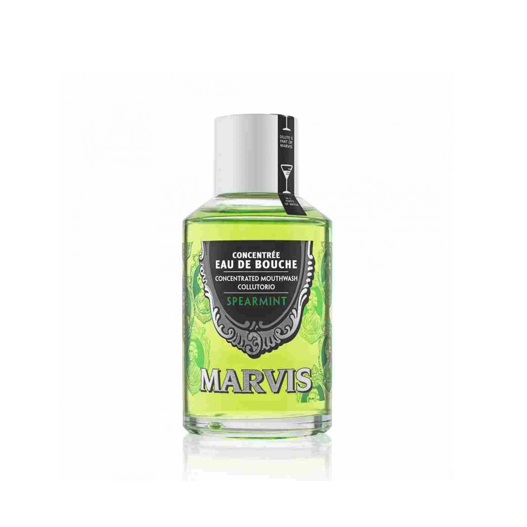 The product of Marvis Concentrated Mouthwash Spearmint