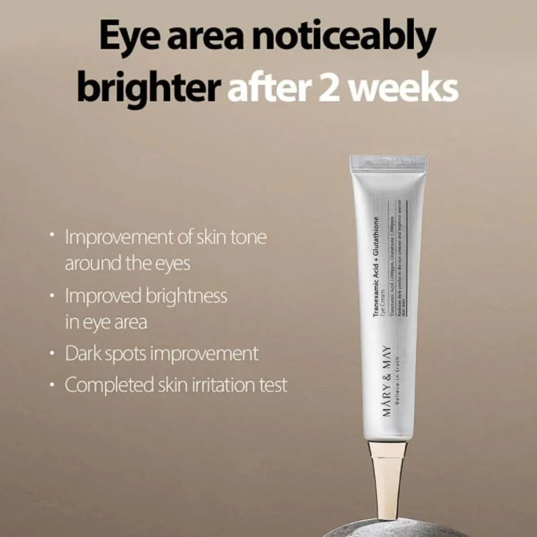Advantages of Mary & May Tranexamic Acid+ Glutathione Eye Cream