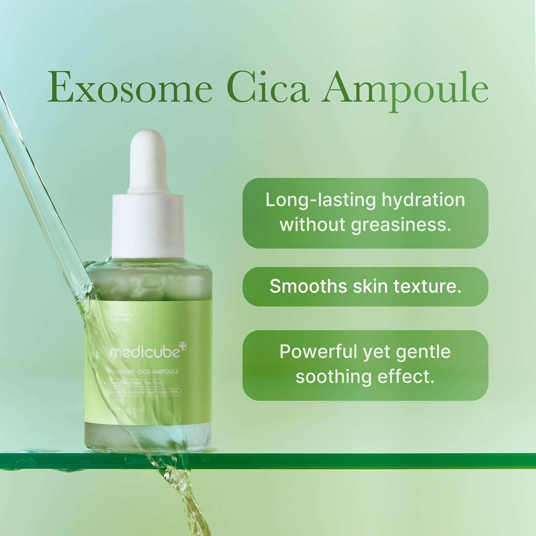 Advntages of Medicube Exosome Cica Serum