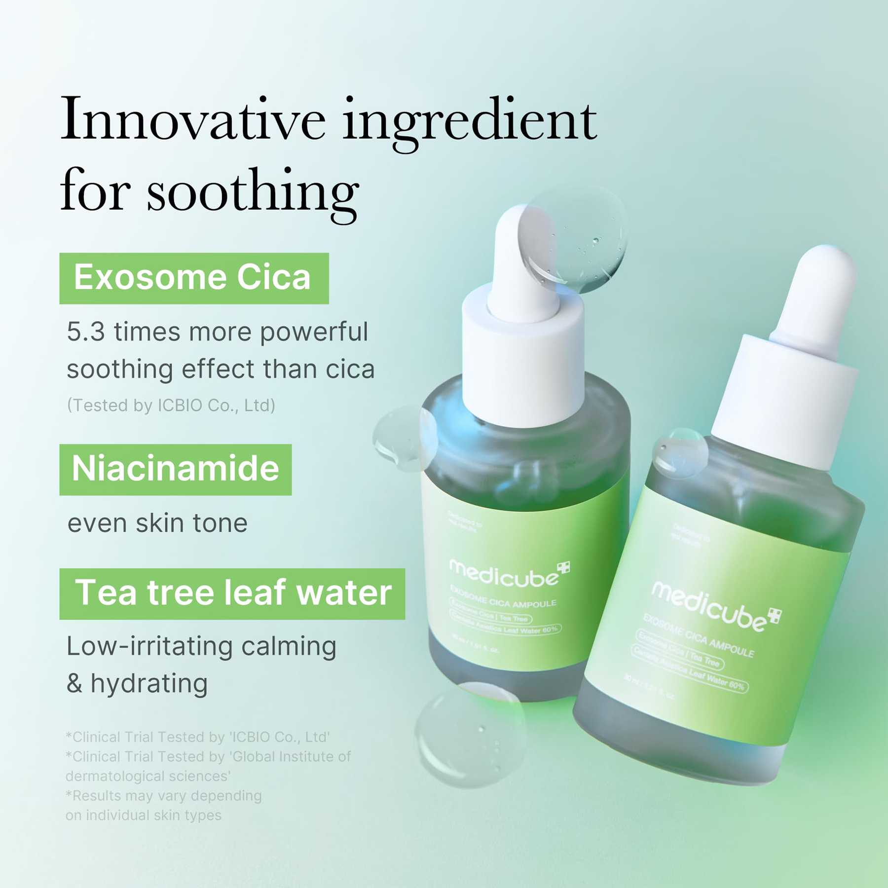 The key benefits of Medicube Exosome Cica Serum