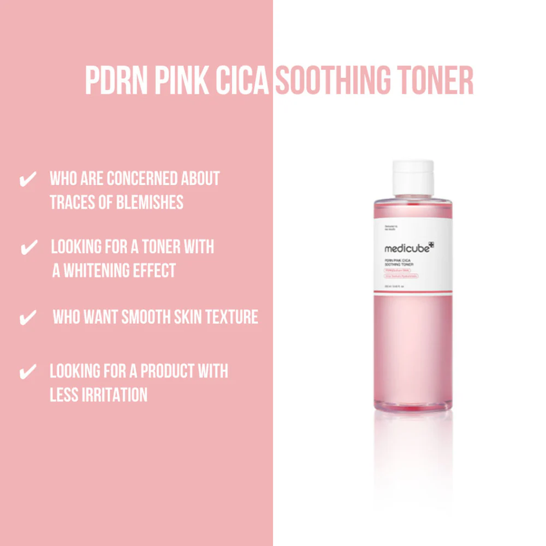 The Key Benefits of Medicube PDRN Pink Cica Soothing Toner
