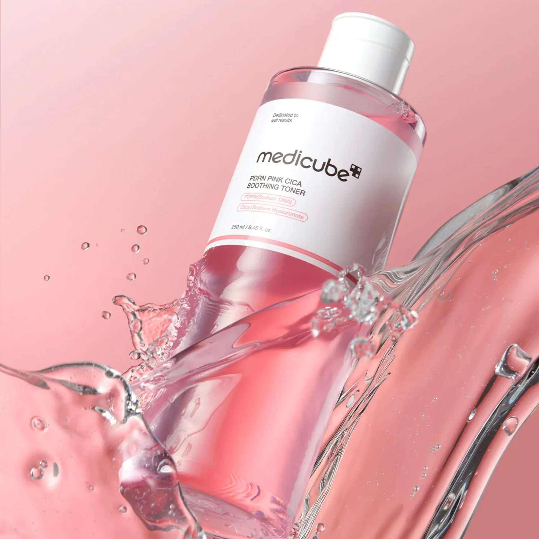 Medicube PDRN Pink Cica Soothing Toner available on Qasr Jamal Store