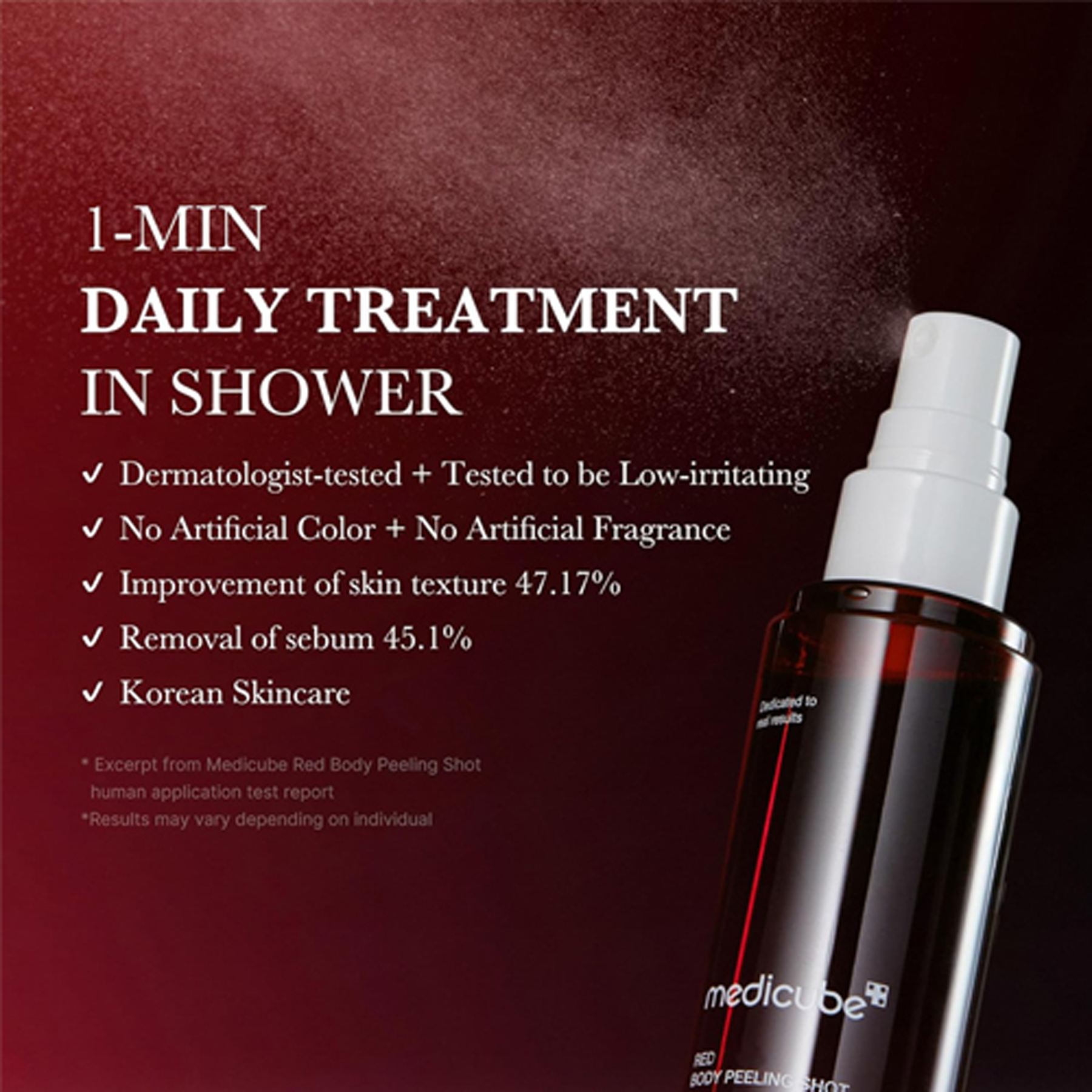 The Key Benefits of Medicube Red Acne Body Peeling Shot 