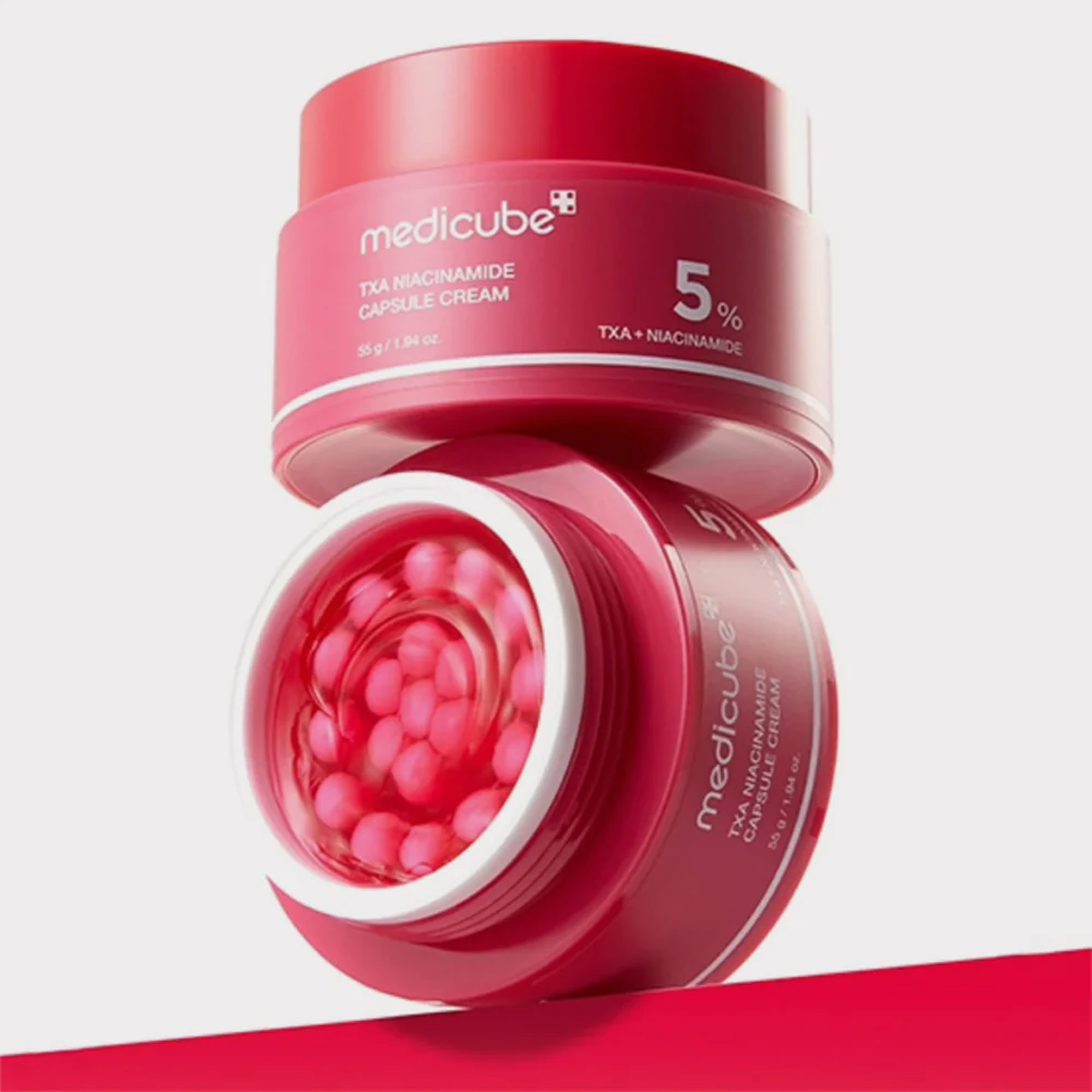 Medicube TXA Niacinamide Capsule Cream available on Qasr Jamal Store