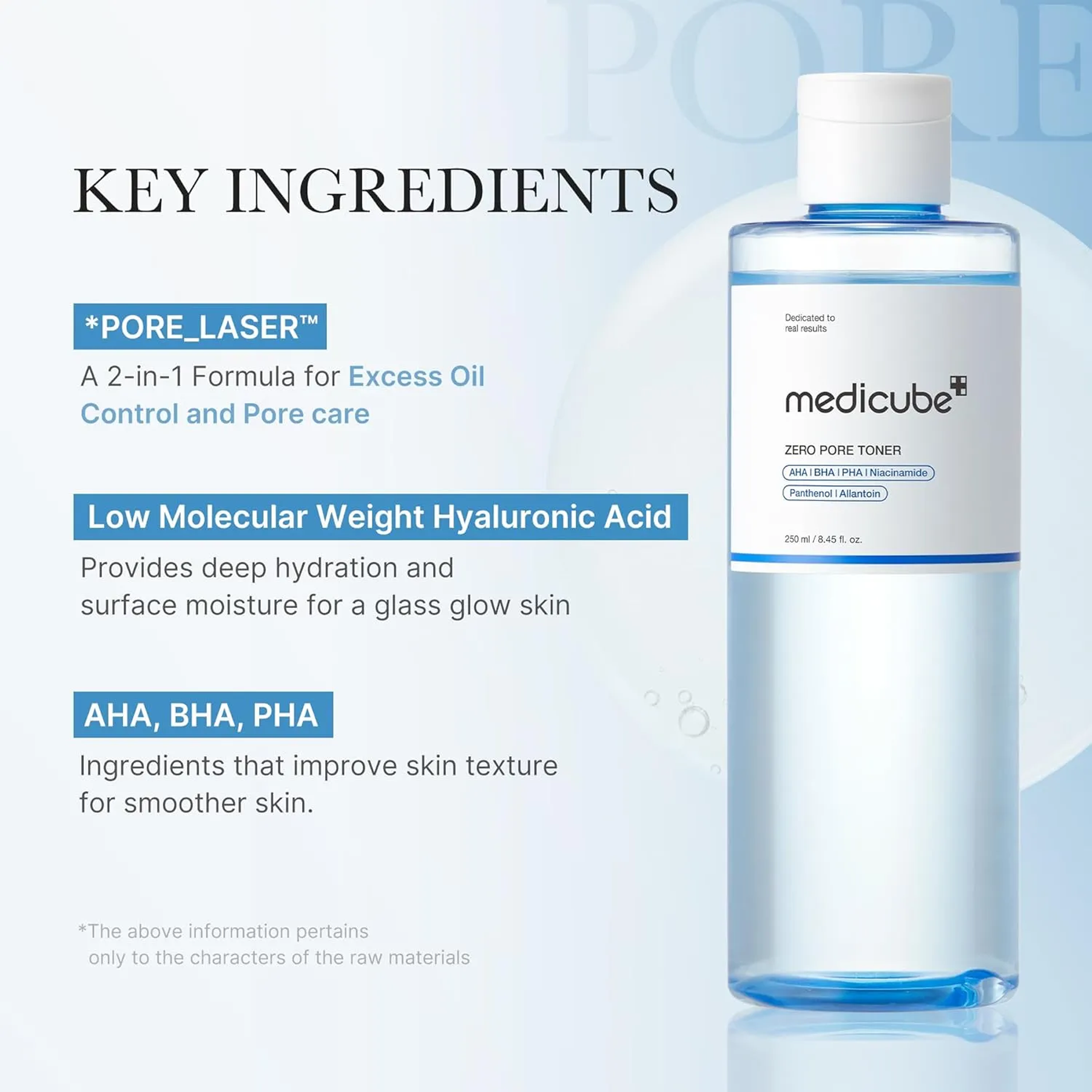Key Benefits of Medicube Zero Pore Toner