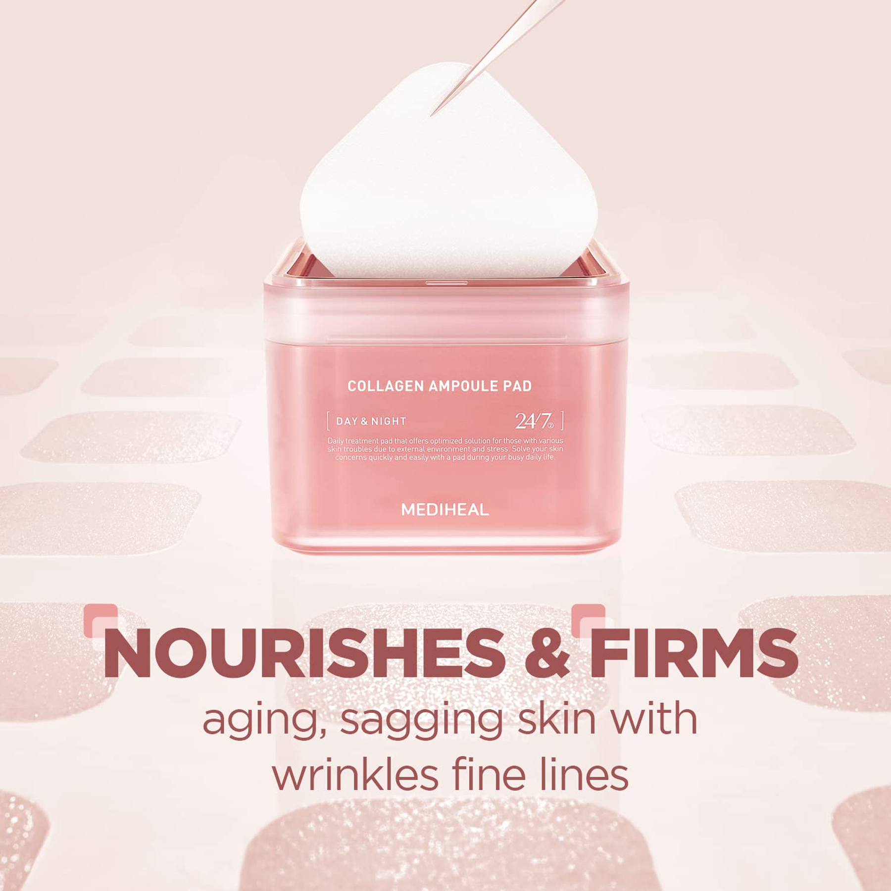 Key Benefits of Mediheal Collagen Ampoule Pad