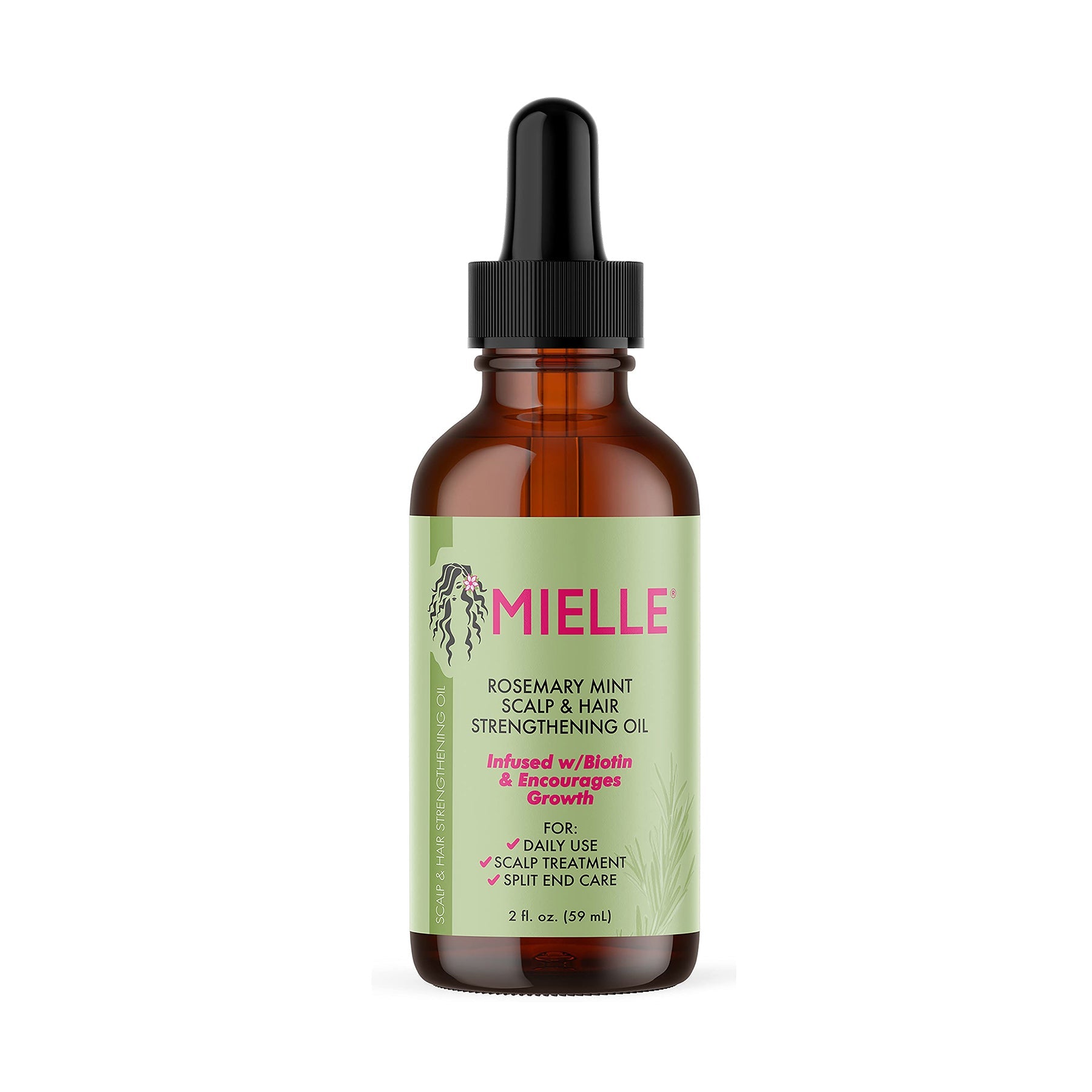 Mielle Rosemary Mint Scalp & Hair Strengthening Oil - Buy Mielle Rosemarry Mint Oil - 59ml – QasrJamal