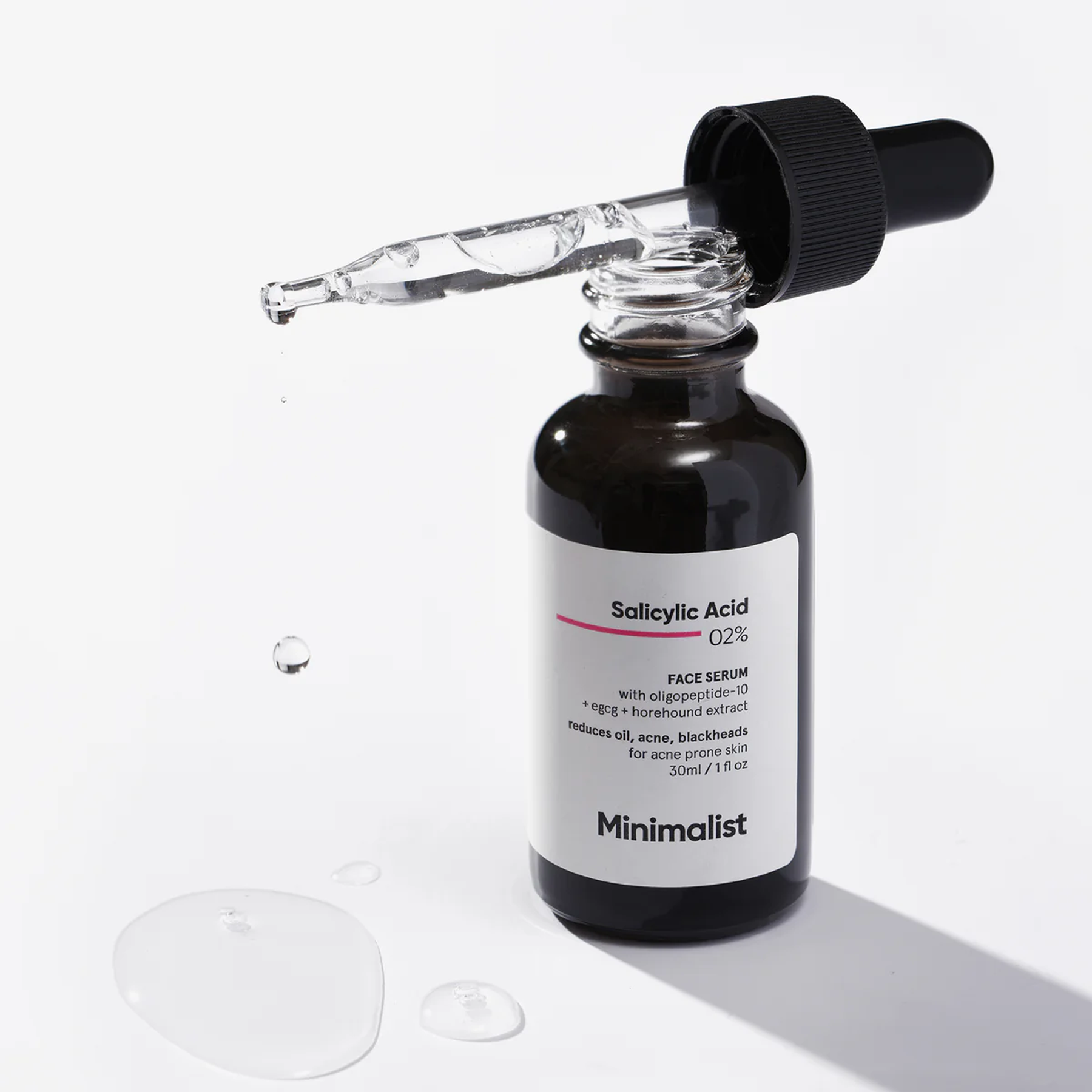 Minimalist 02% Salicylic Acid Face Serum available on Qasr Jamal Store