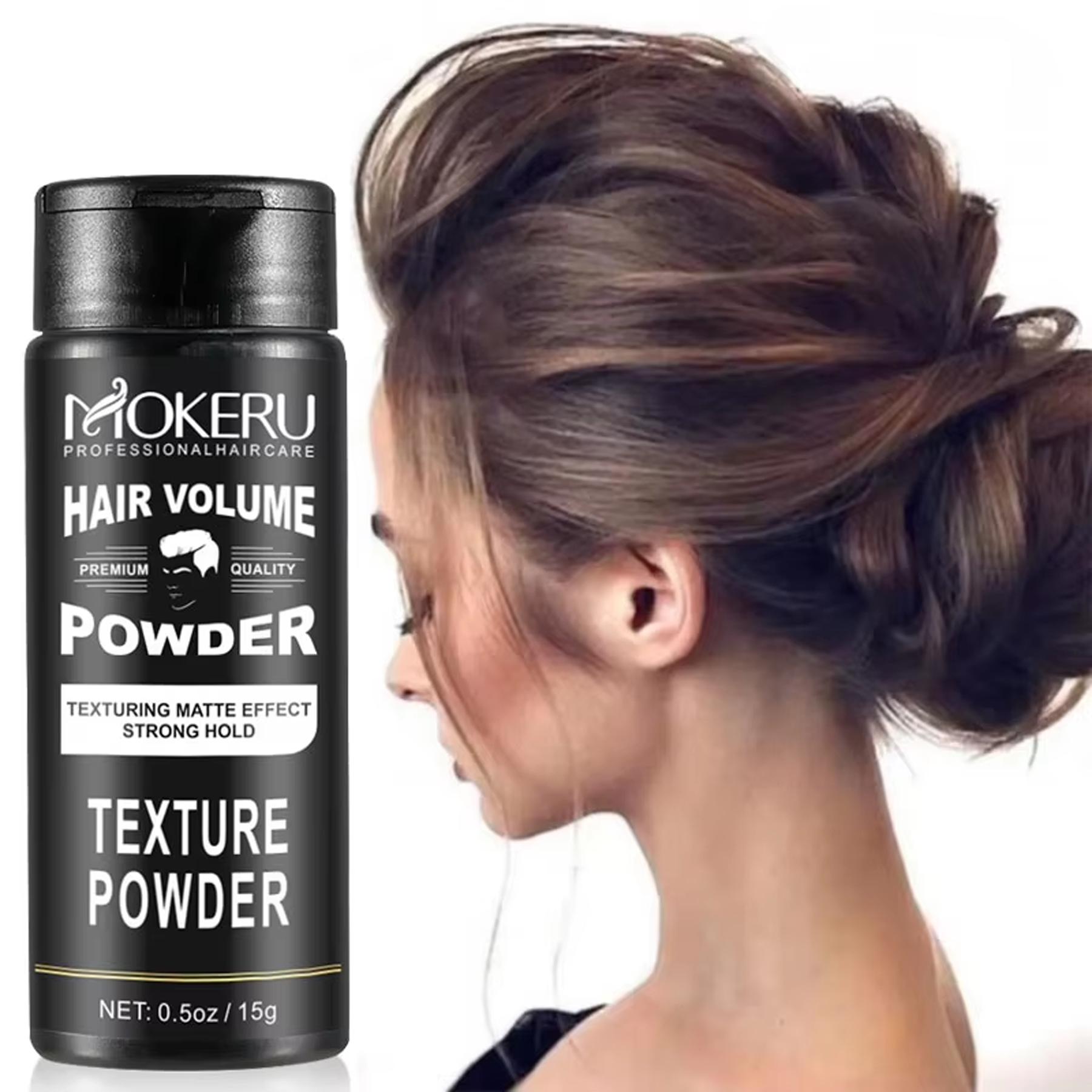 Mokeru Hair Volume Texture Powder available on Qasr Jamal Store