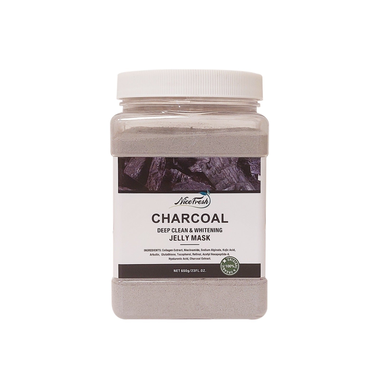 Charcoal flavoured of Nice Fresh Jelly Mask