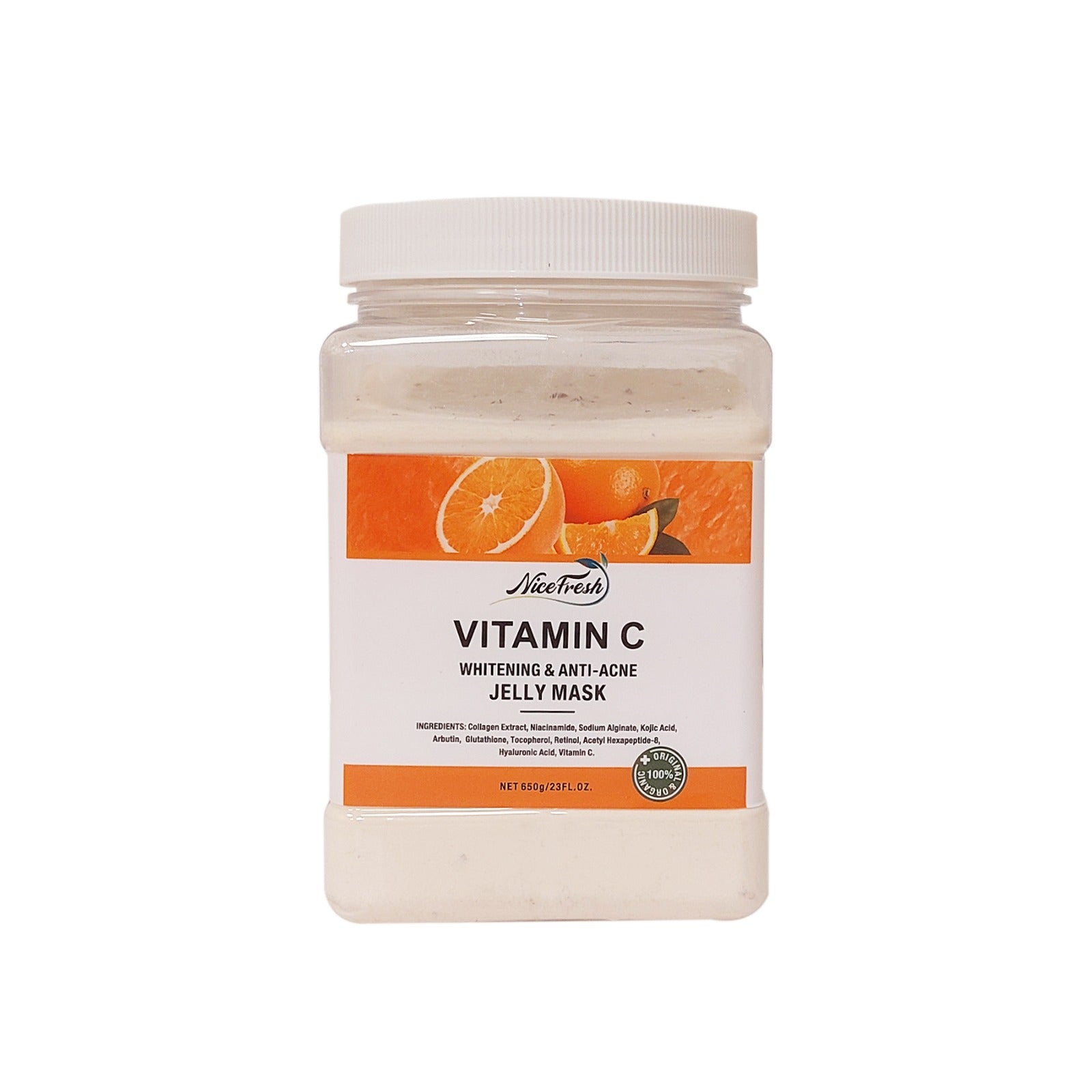 The Orange extract of Nice Fresh Jelly Mask
