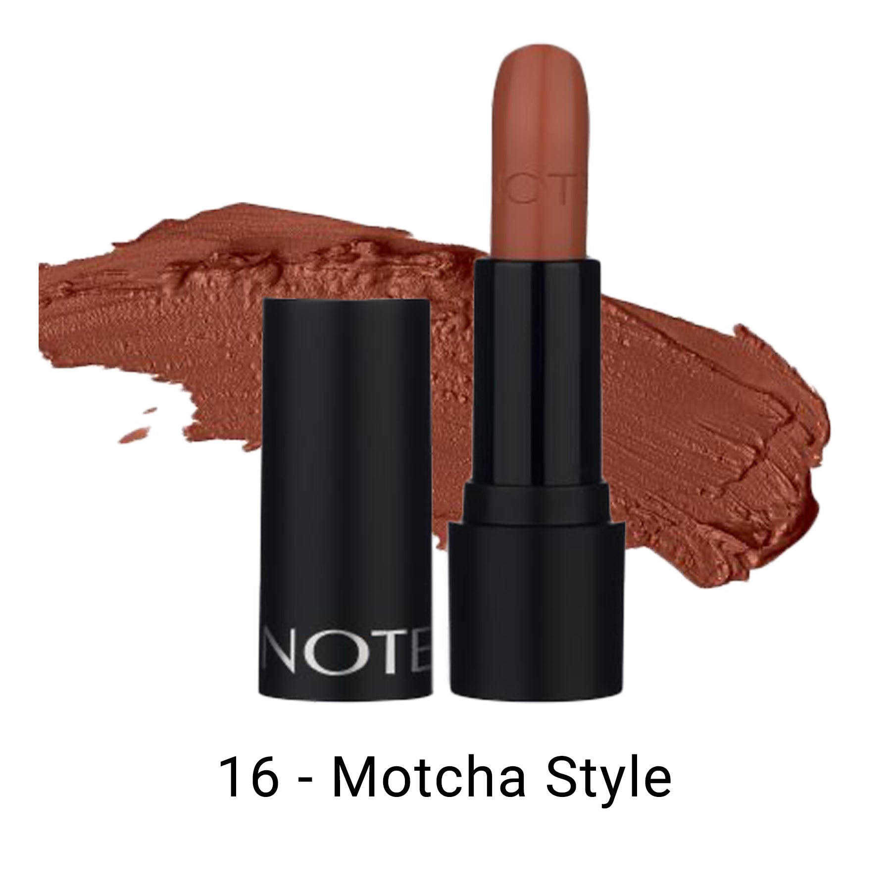 Note Cosmetics Long Wearing Lipstick Motcha Style